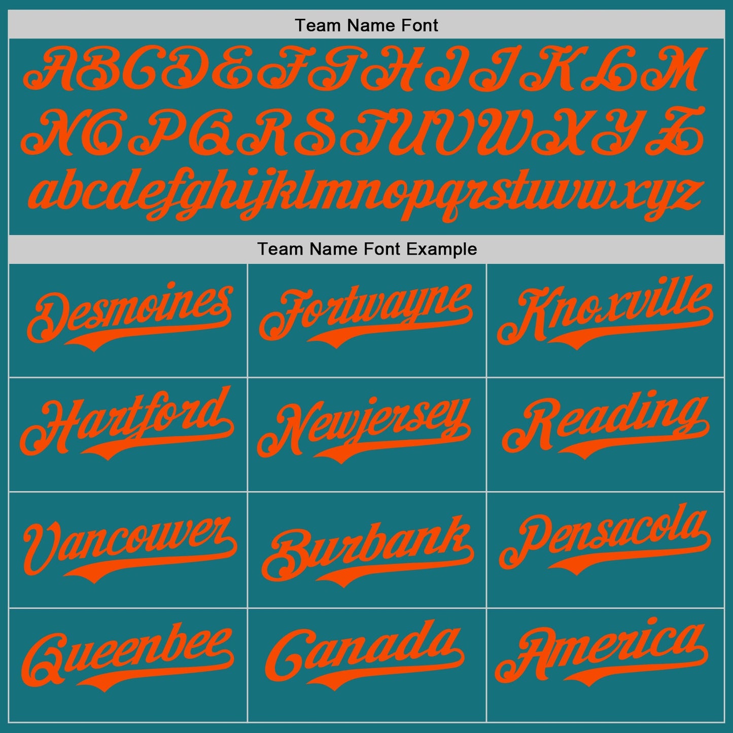Custom Teal Orange Authentic Baseball Jersey - Sky-Custom