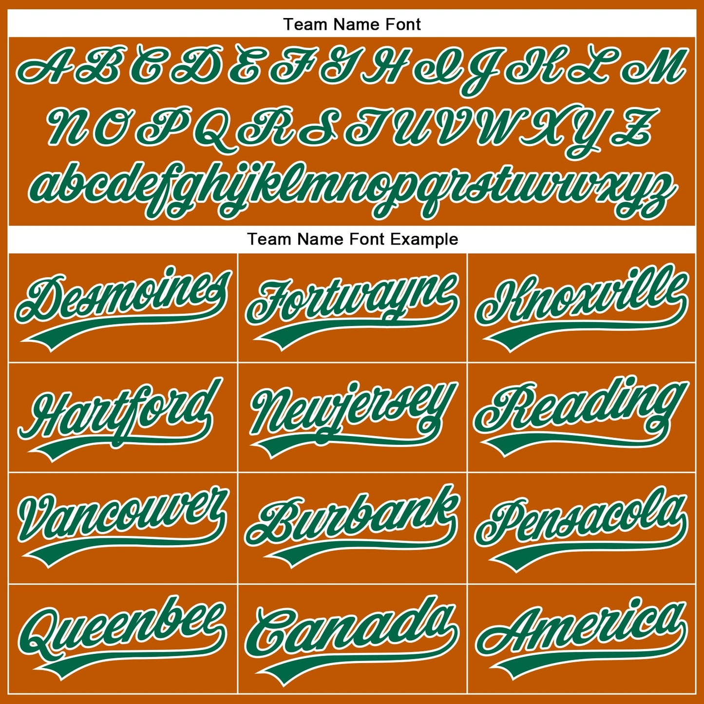 Custom Texas Orange Kelly Green-White Authentic Baseball Jersey - Sky-Custom