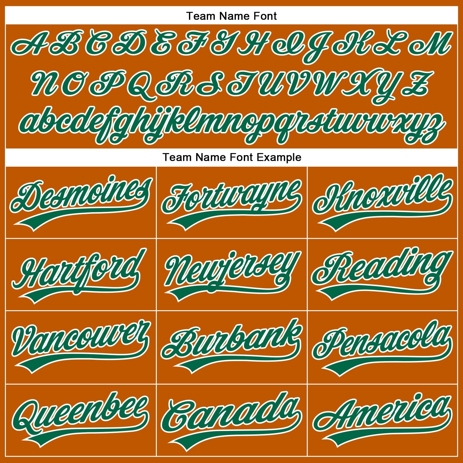 Custom Texas Orange Kelly Green-White Authentic Baseball Jersey - Sky-Custom