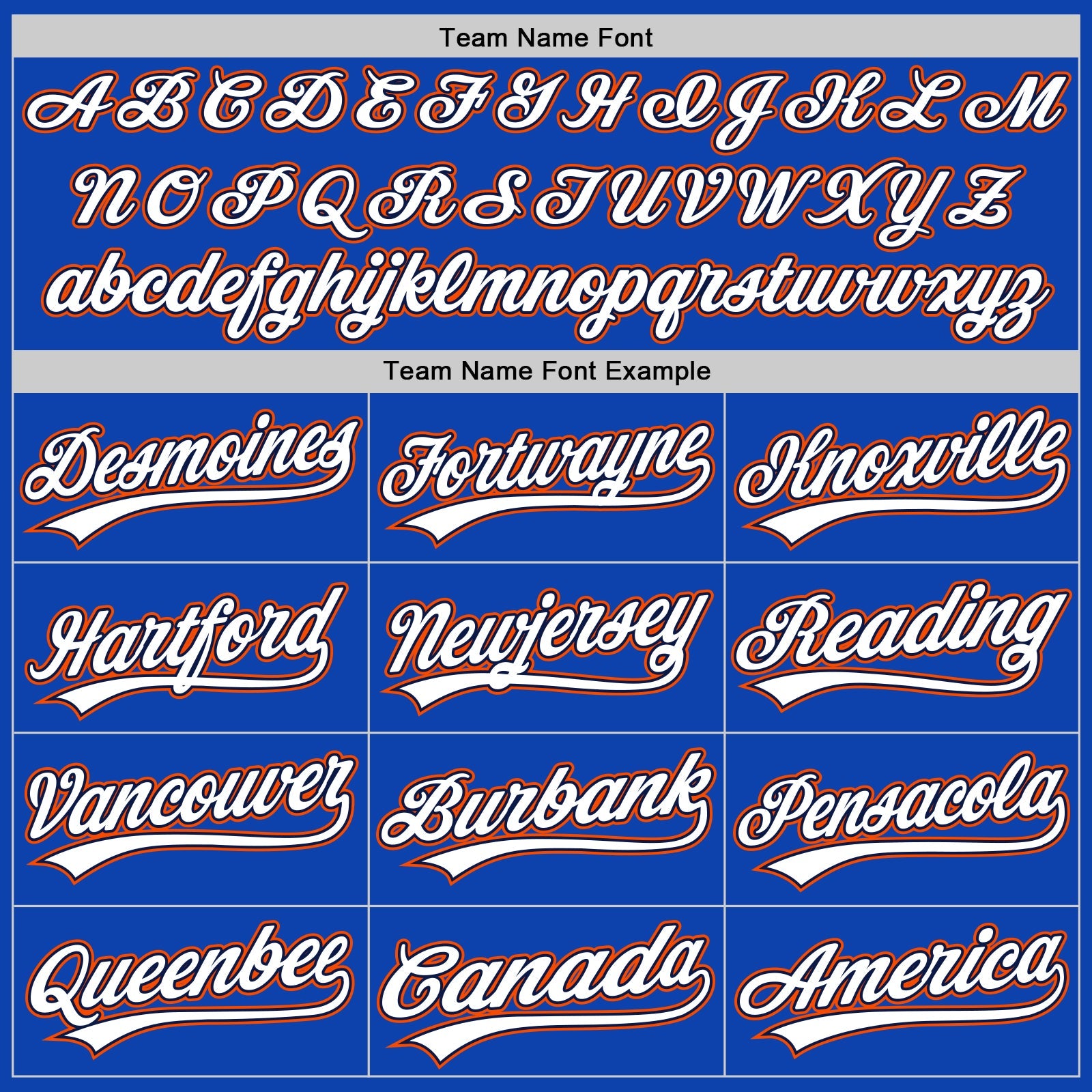 Custom Thunder Blue White Navy-Orange Authentic Baseball Jersey - Sky-Custom