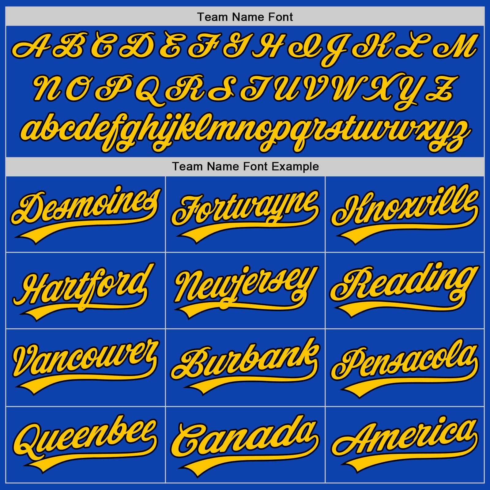Custom Thunder Blue Yellow-Black Authentic Baseball Jersey - Sky-Custom