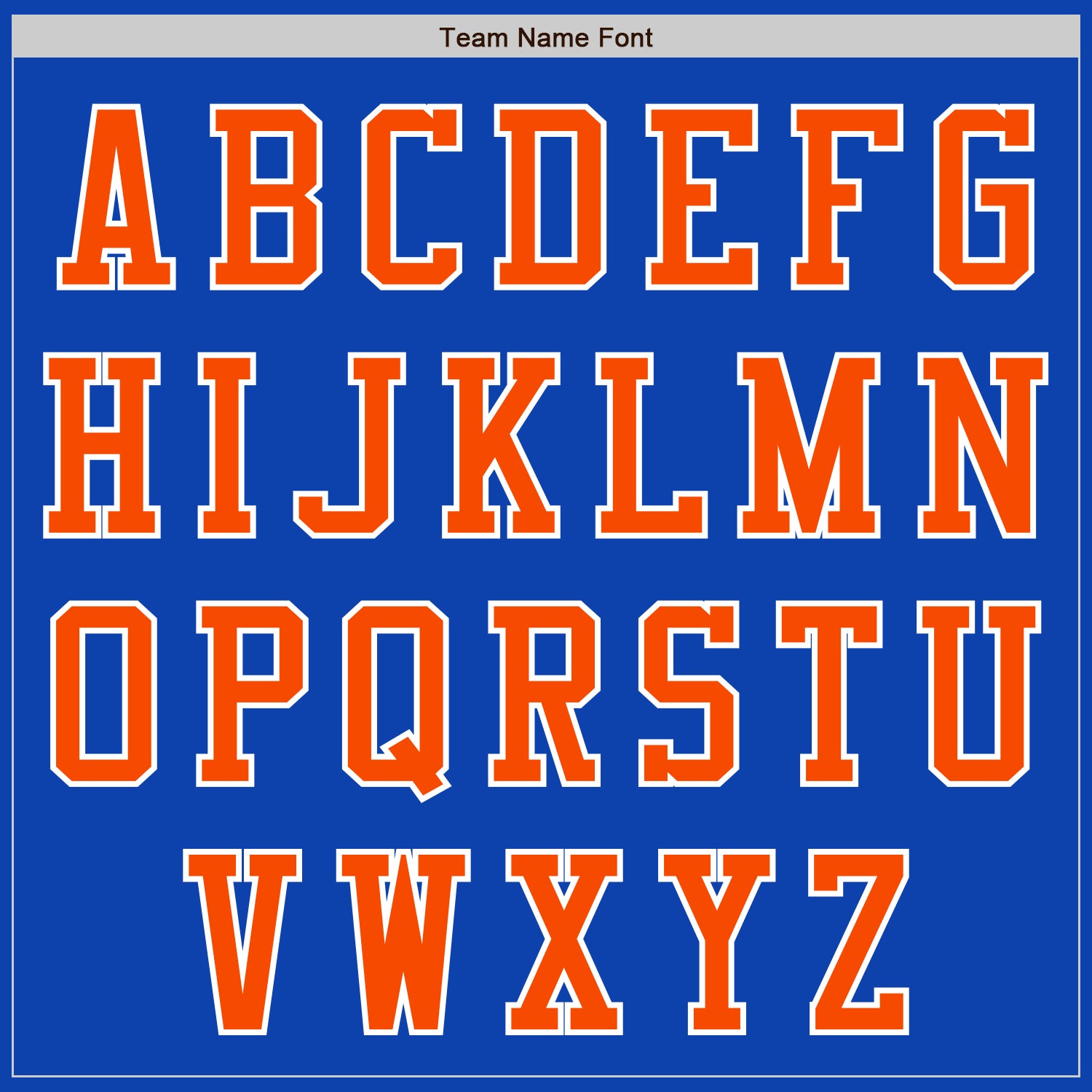 Custom Thunder Blue Orange-White Authentic Baseball Jersey - Sky-Custom