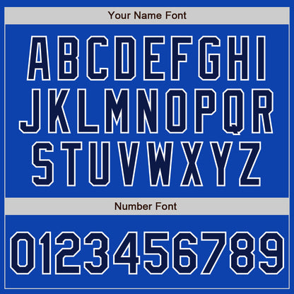 Custom Thunder Blue Navy-White Authentic Baseball Jersey - Sky-Custom