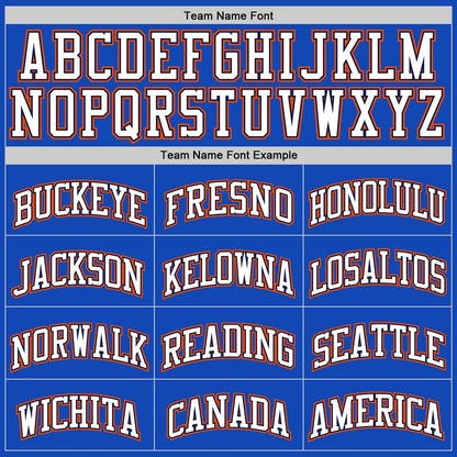 Custom Thunder Blue White Navy Orange-Gold Authentic Basketball Jersey - Sky-Custom