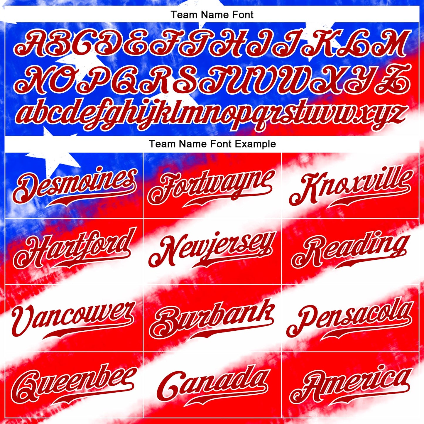 Custom Tie Dye White-Royal 3D American Flag Authentic Baseball Jersey - Sky-Custom