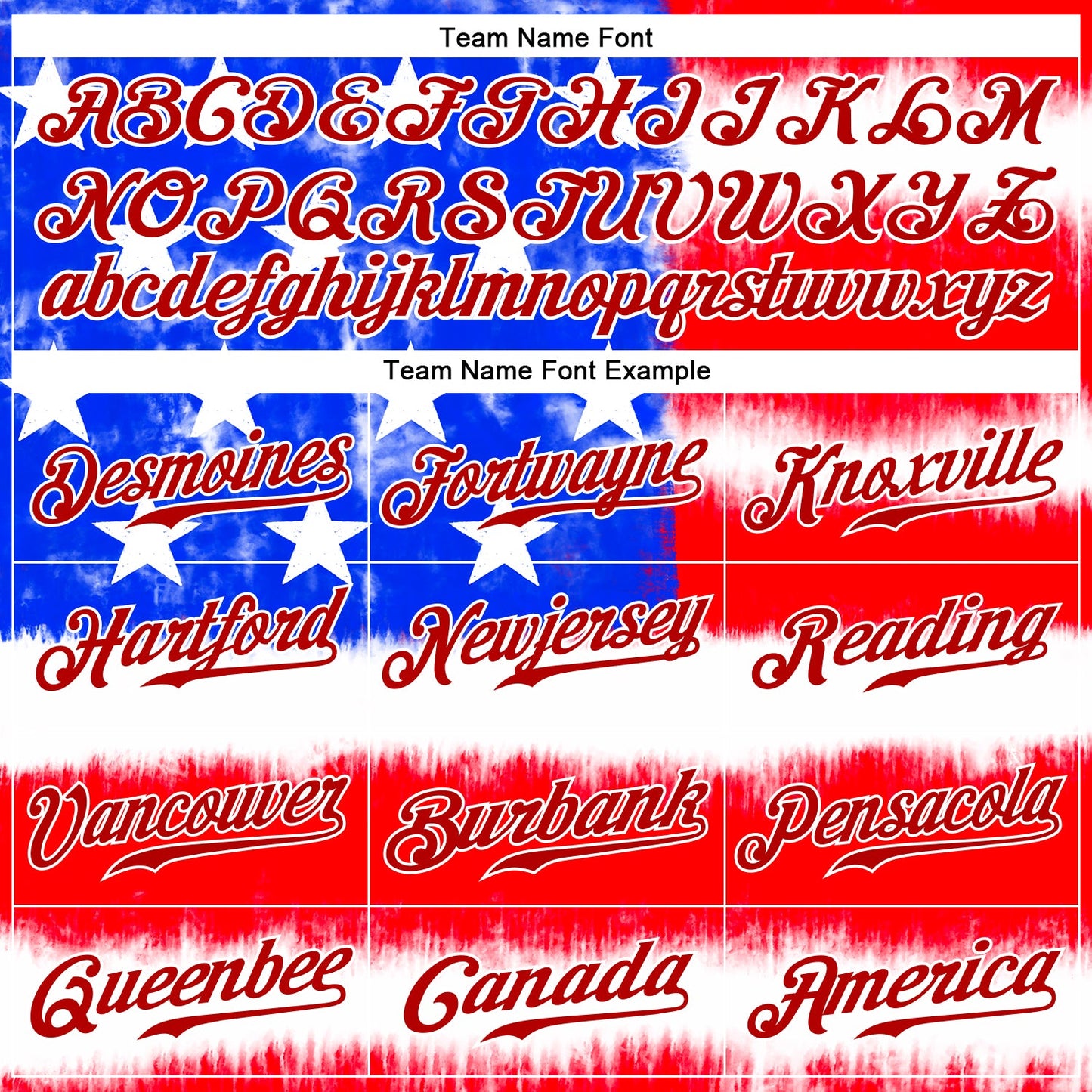 Custom Tie Dye Royal-Red 3D American Flag Authentic Baseball Jersey - Sky-Custom