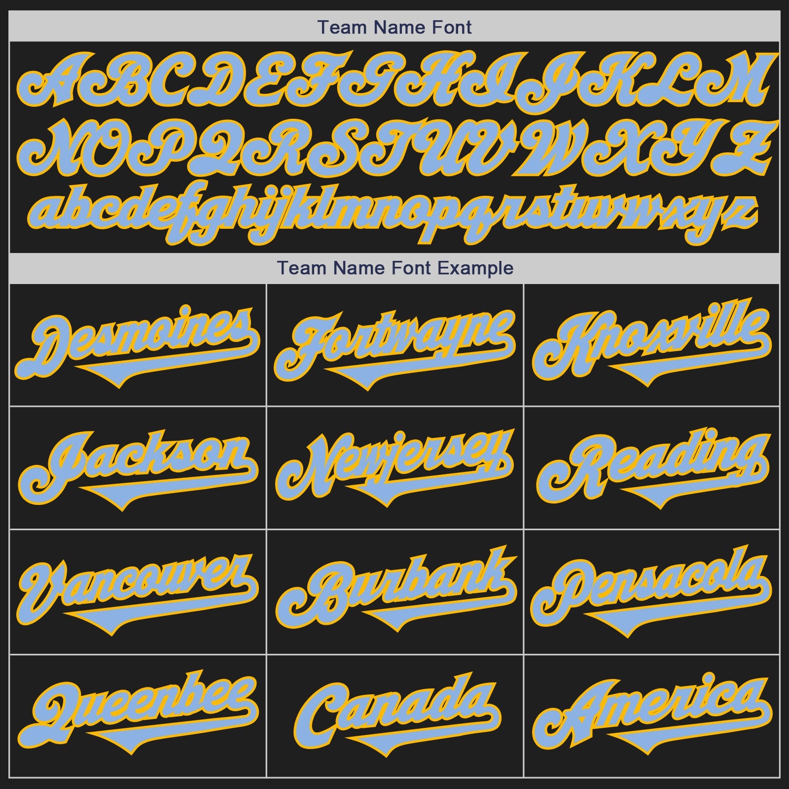 Custom Black Light Blue-Gold Authentic Two Tone Baseball Jersey - Sky-Custom