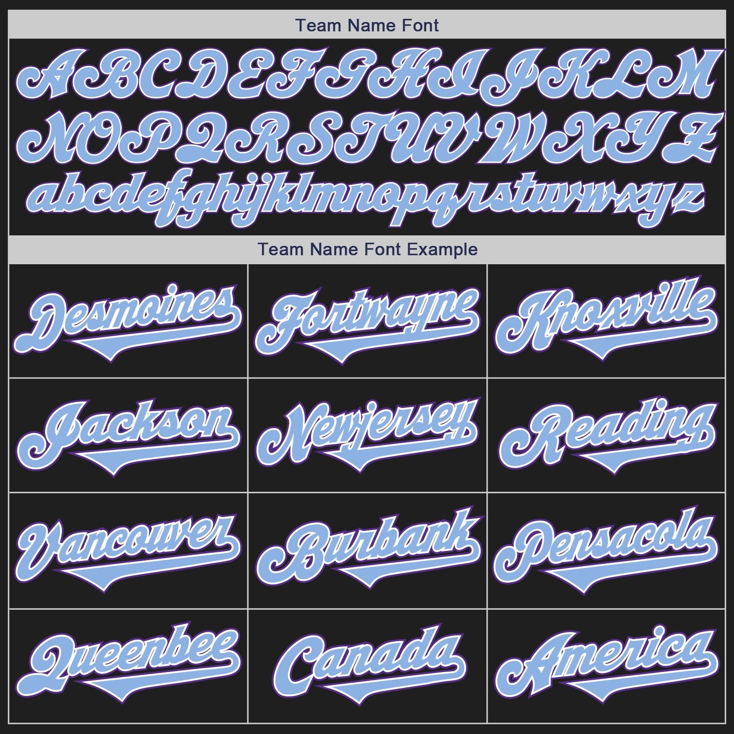 Custom Black Light Blue-Purple Authentic Two Tone Baseball Jersey - Sky-Custom