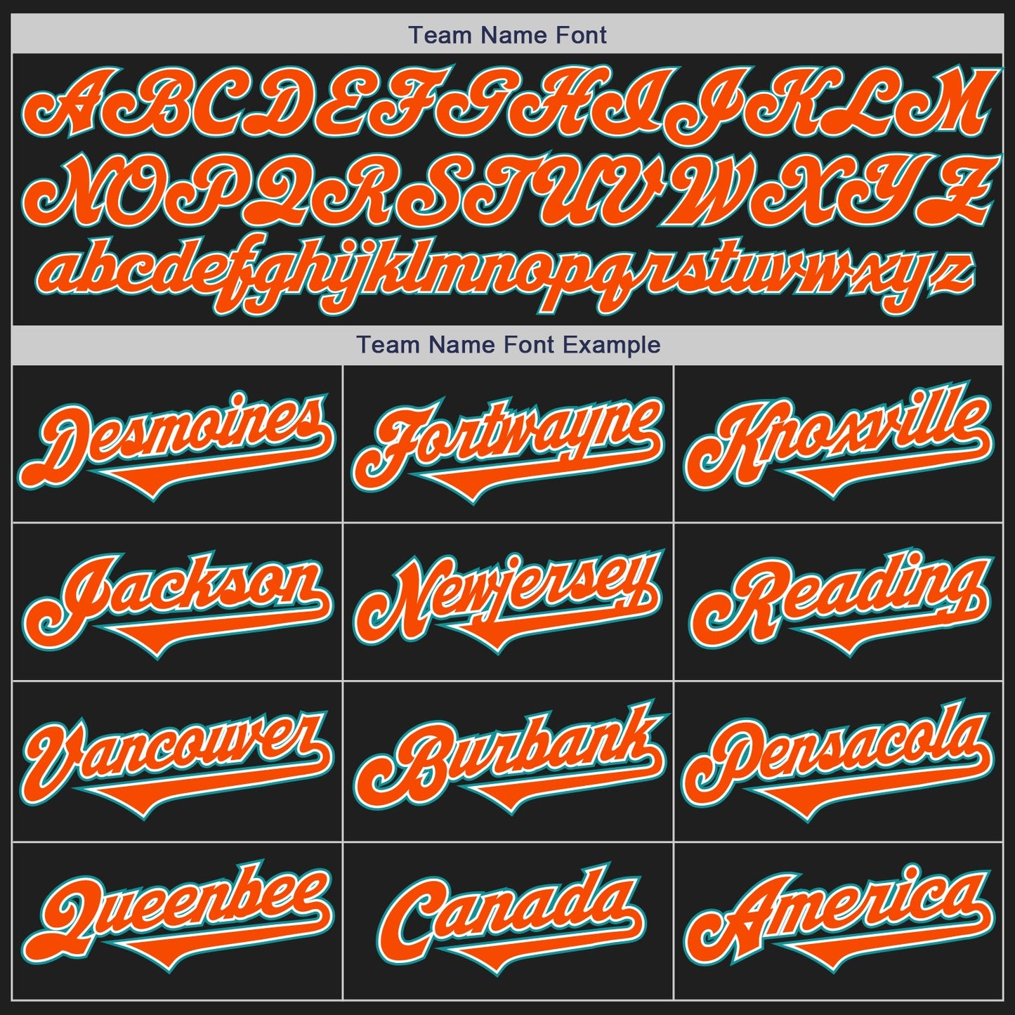 Custom Black Orange-Teal Authentic Two Tone Baseball Jersey - Sky-Custom