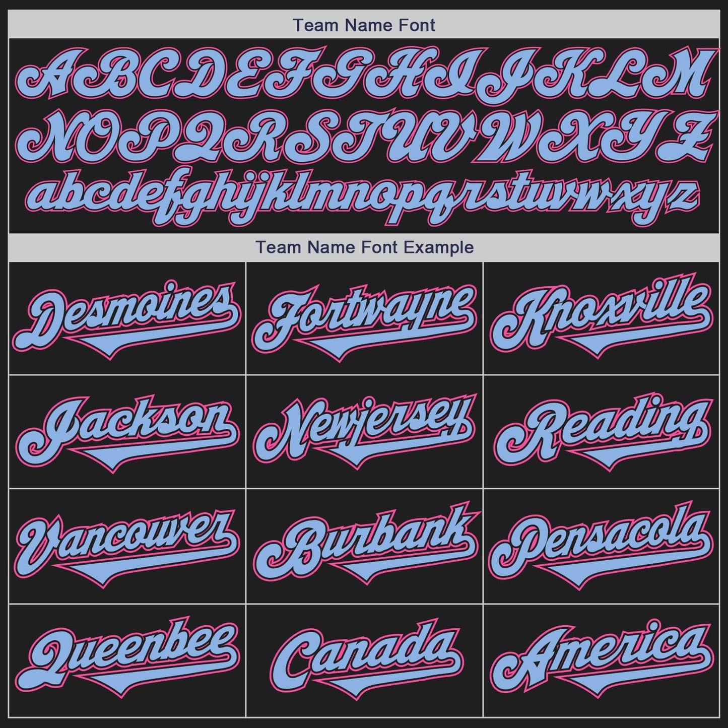 Custom Black Light Blue-Pink Authentic Two Tone Baseball Jersey - Sky-Custom