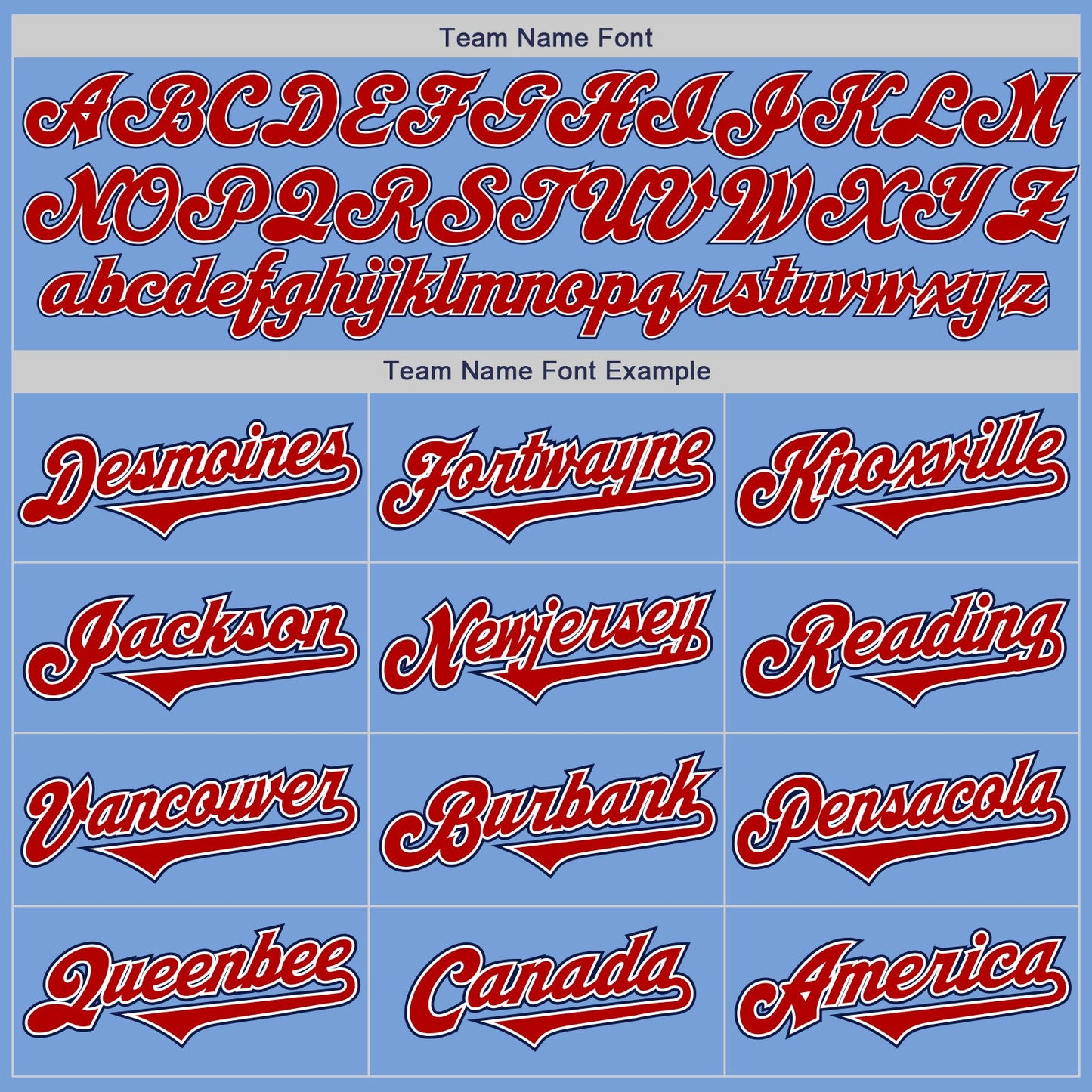 Custom Light Blue Red-Navy Authentic Two Tone Baseball Jersey - Sky-Custom