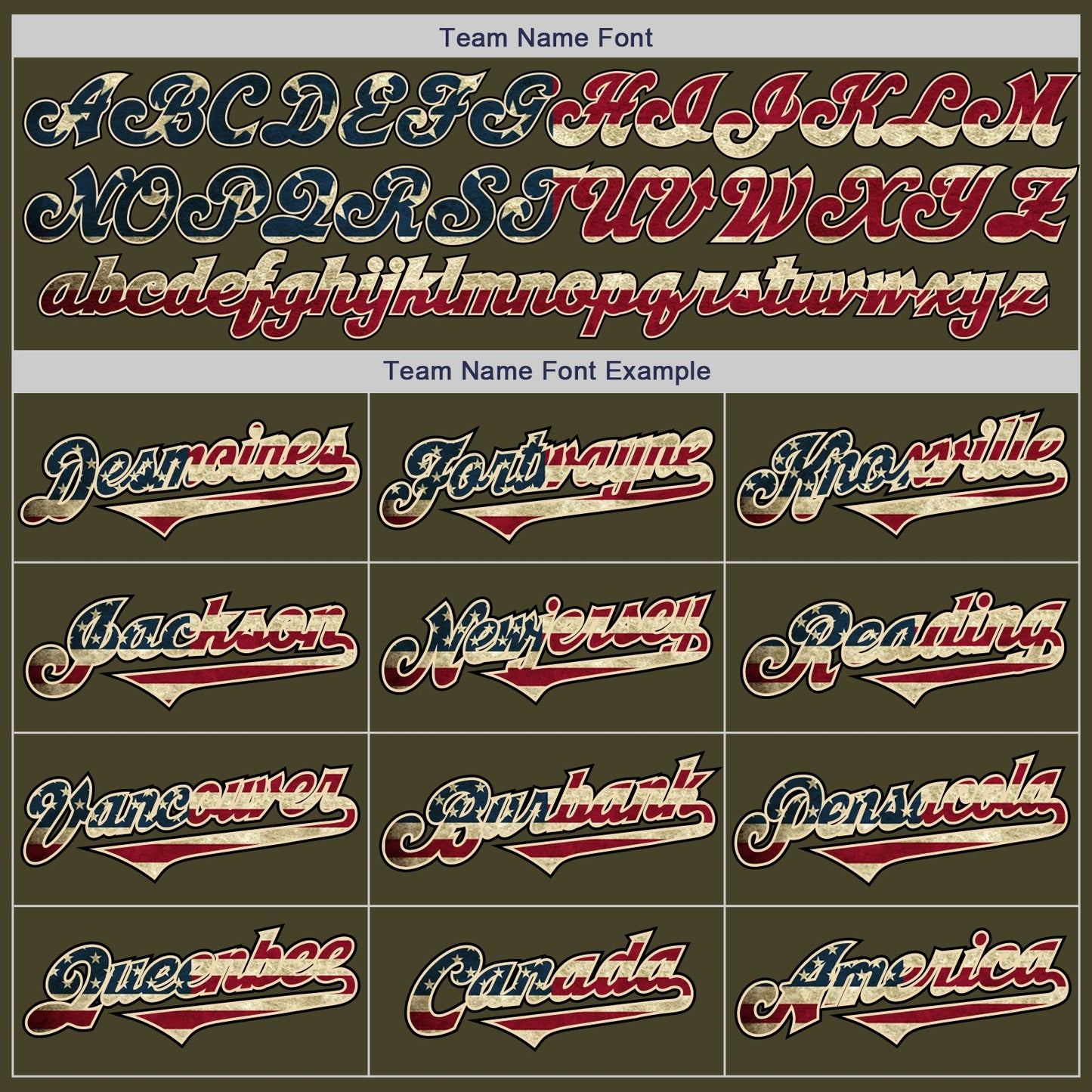 Custom Olive Vintage USA Flag-Black Authentic Two Tone Salute To Service Baseball Jersey - Sky-Custom