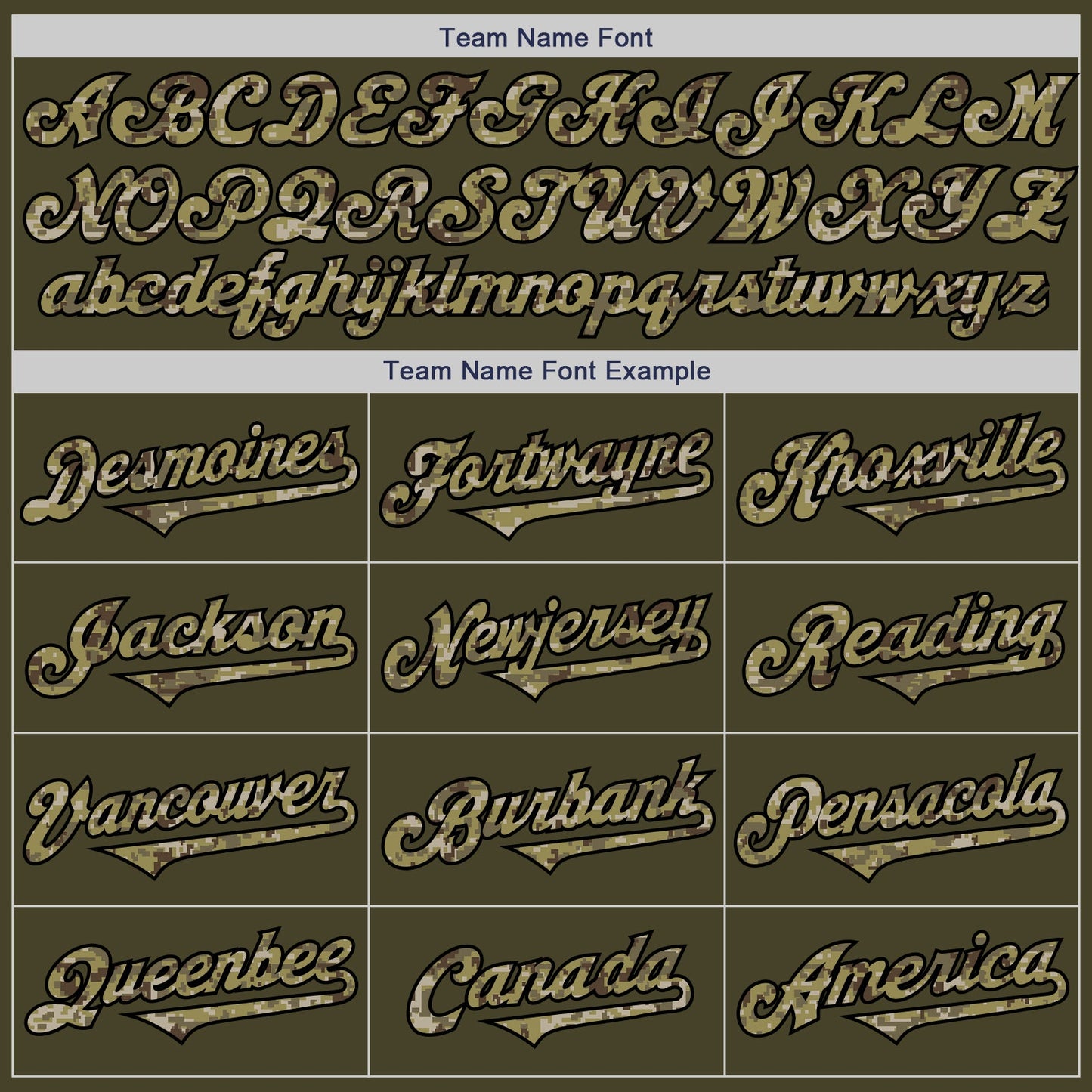 Custom Olive Camo Black-Cream Authentic Salute To Service Two Tone Baseball Jersey - Sky-Custom