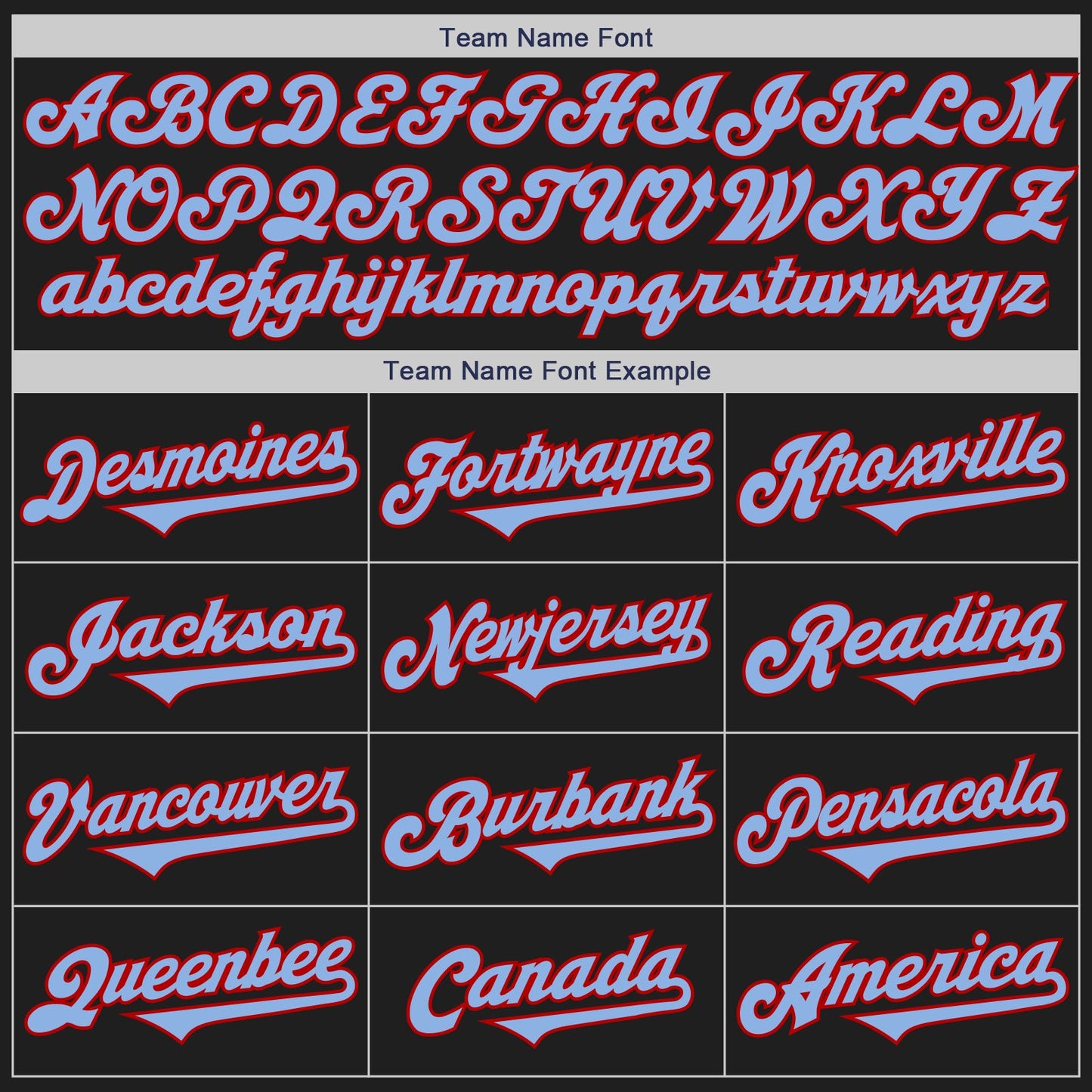 Custom Black Light Blue-Red Authentic Two Tone Baseball Jersey - Sky-Custom