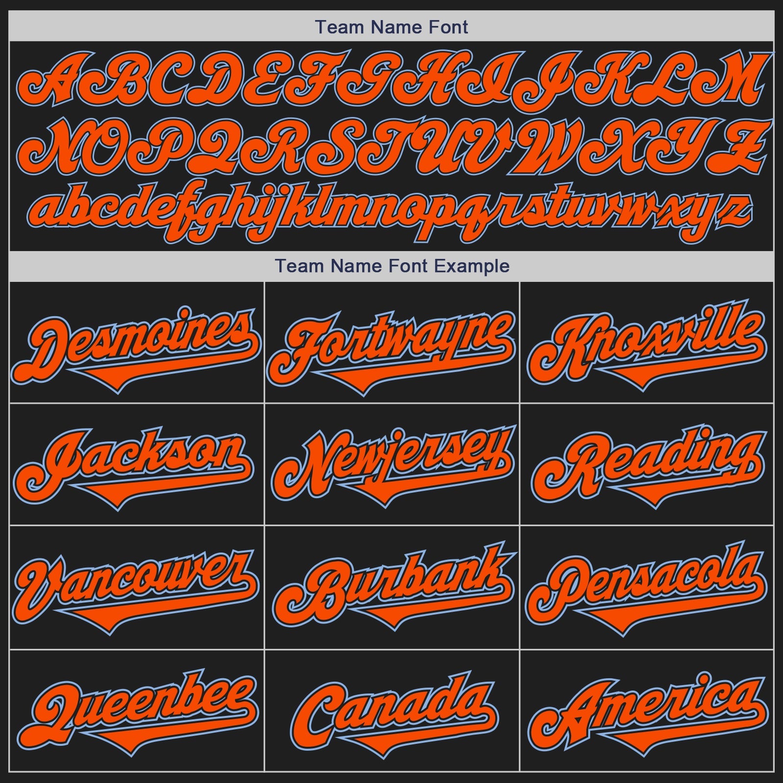 Custom Black Orange-Light Blue Authentic Two Tone Baseball Jersey - Sky-Custom