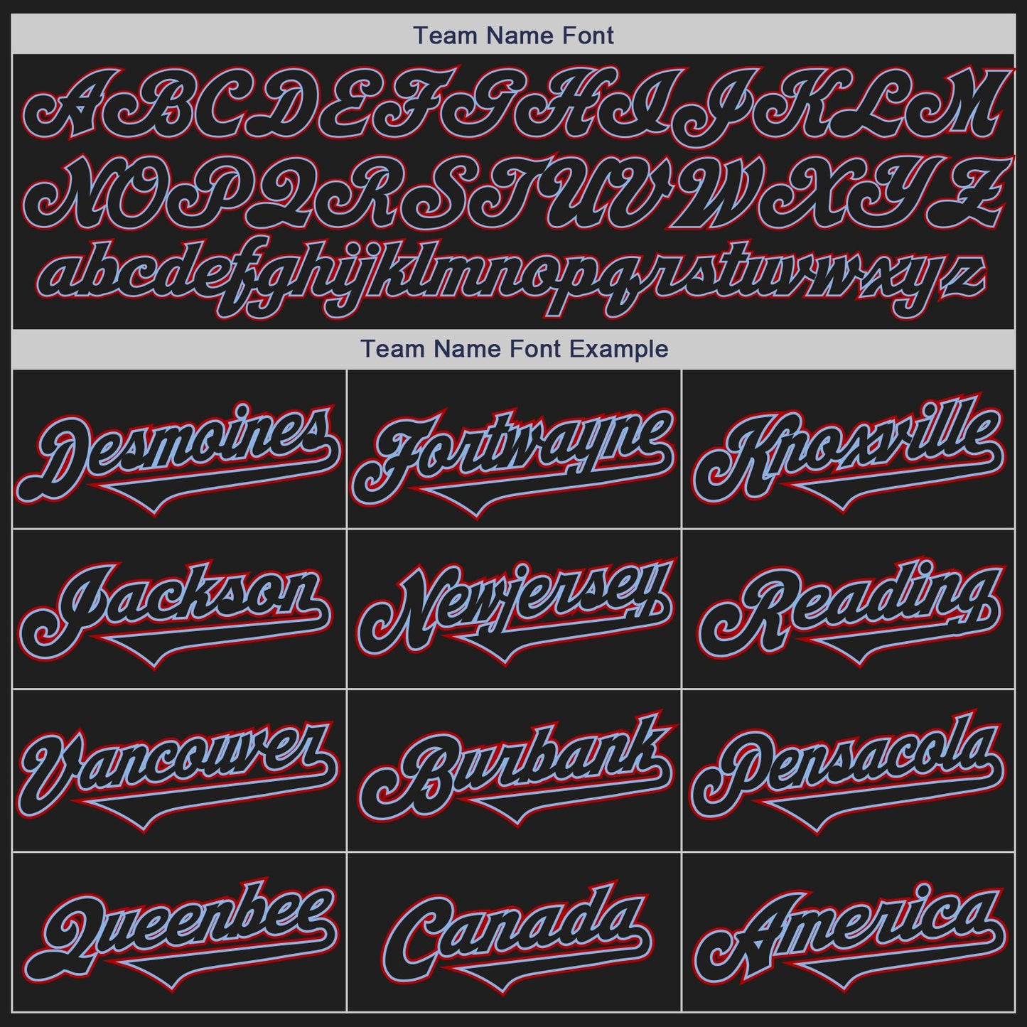 Custom Black Light Blue-Red Authentic Two Tone Baseball Jersey - Sky-Custom