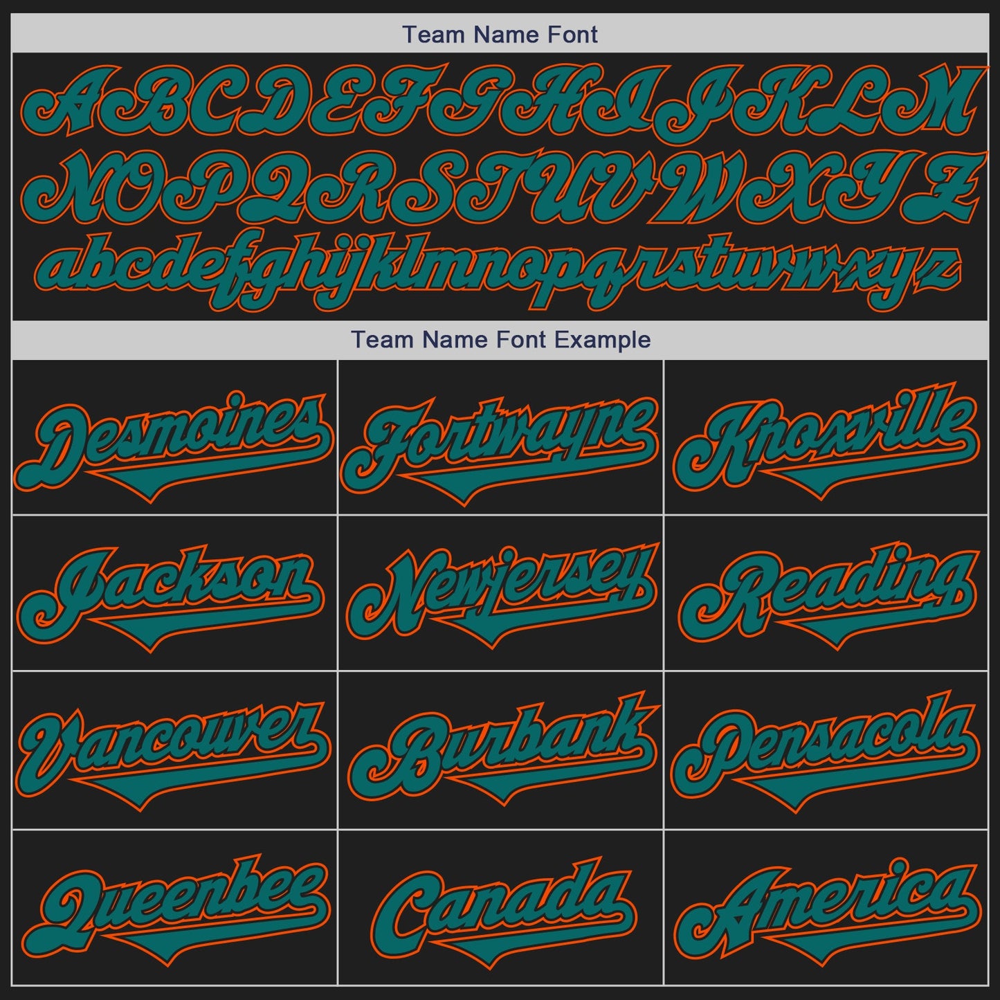 Custom Black Teal-Orange Authentic Two Tone Baseball Jersey - Sky-Custom