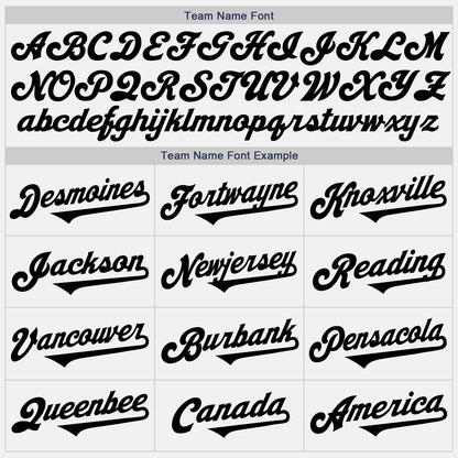 Custom White Black Authentic Two Tone Baseball Jersey - Sky-Custom