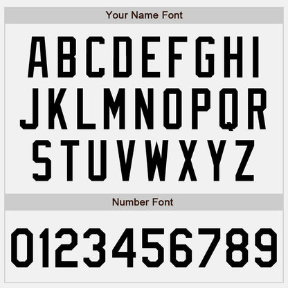 Custom White Black Authentic Two Tone Baseball Jersey - Sky-Custom