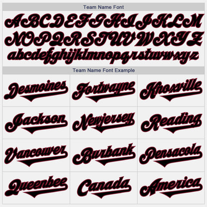 Custom White Black-Crimson Authentic Two Tone Baseball Jersey - Sky-Custom
