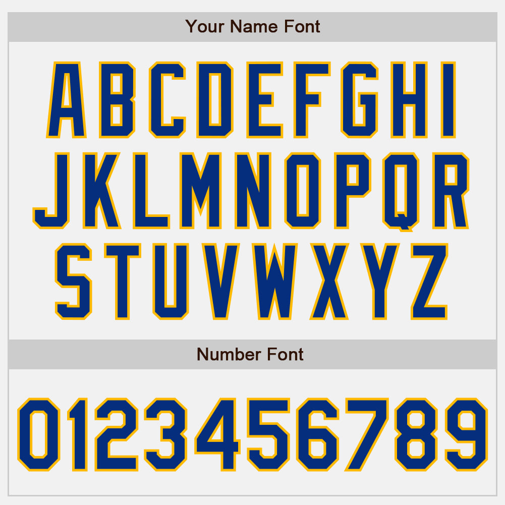 Custom White Royal-Gold Authentic Two Tone Baseball Jersey - Sky-Custom
