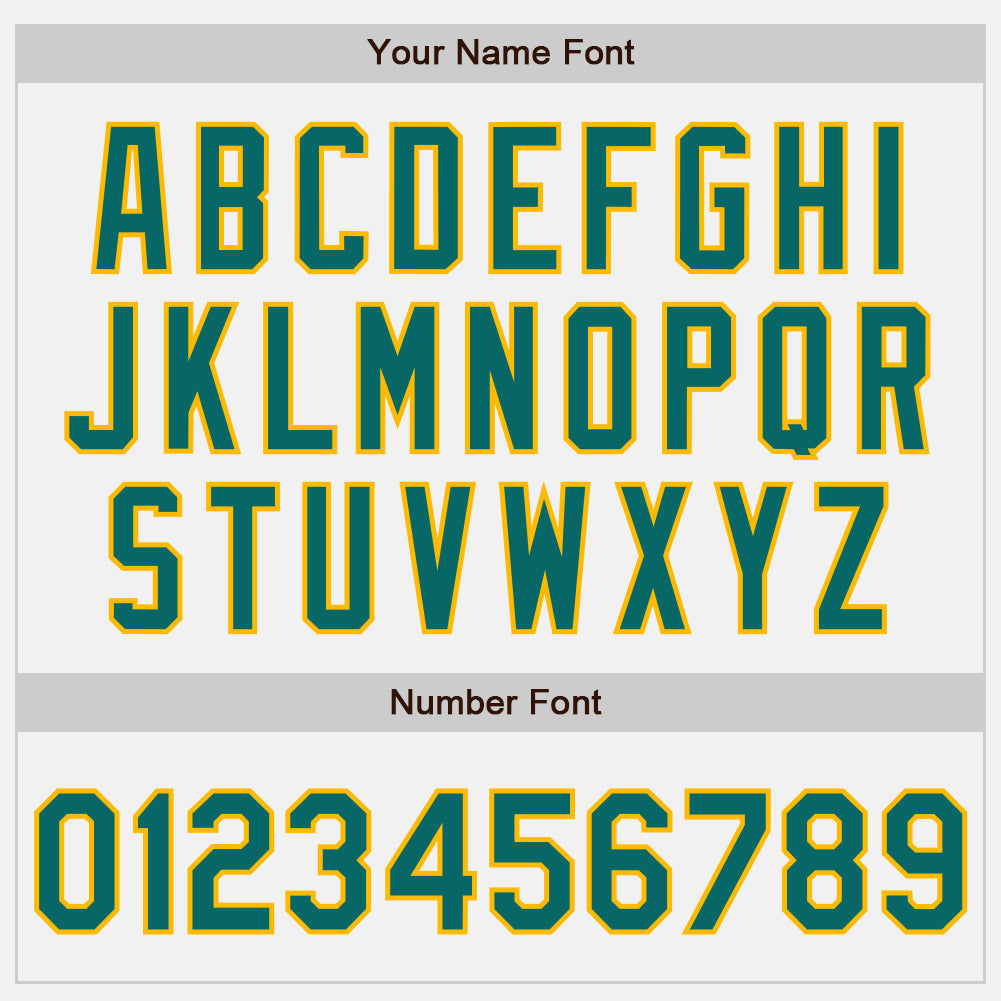 Custom White Teal-Gold Authentic Two Tone Baseball Jersey - Sky-Custom
