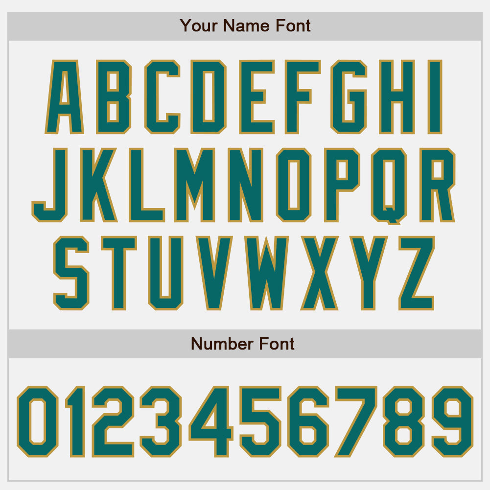 Custom White Teal-Old Gold Authentic Two Tone Baseball Jersey - Sky-Custom