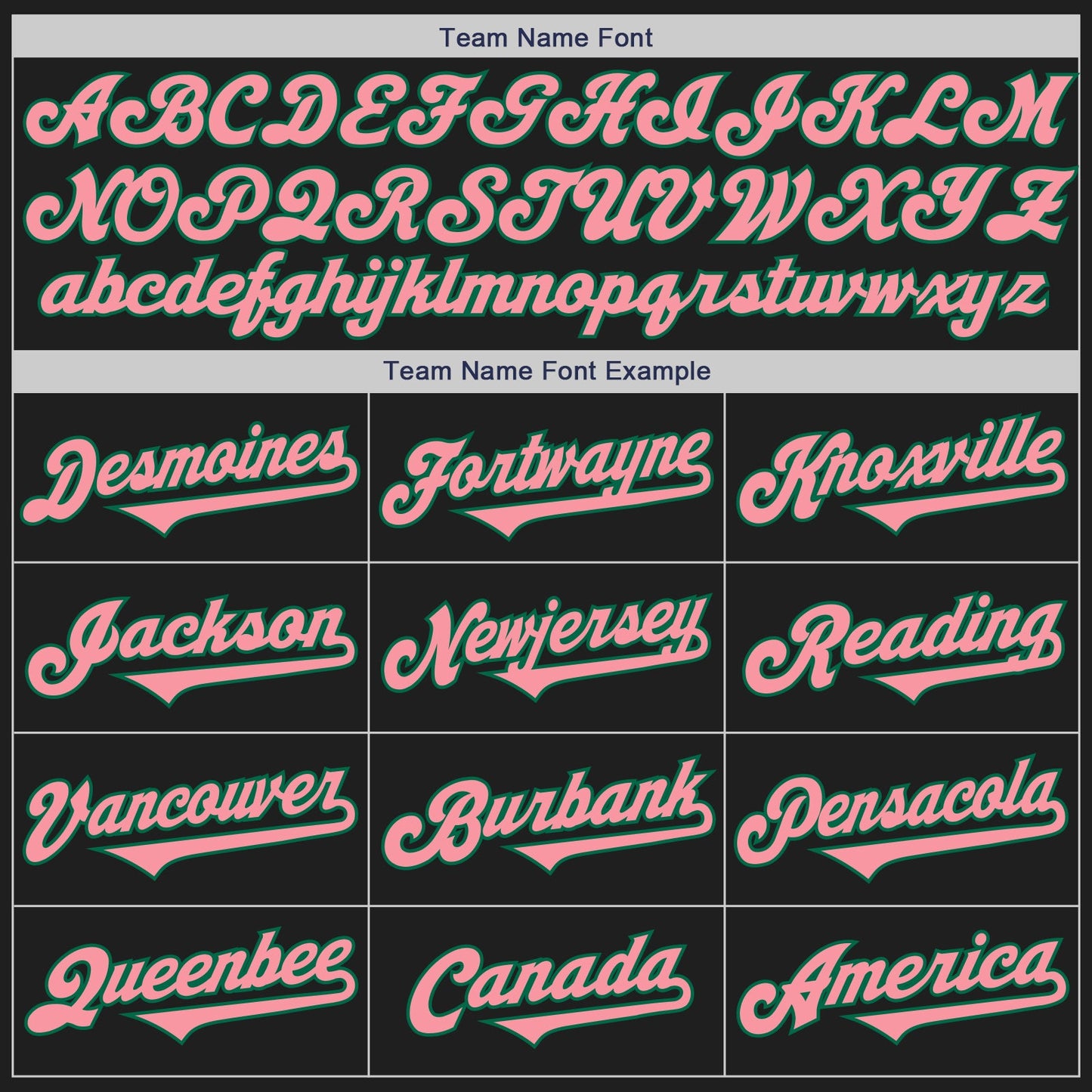 Custom Black Medium Pink-Kelly Green Authentic Two Tone Baseball Jersey - Sky-Custom