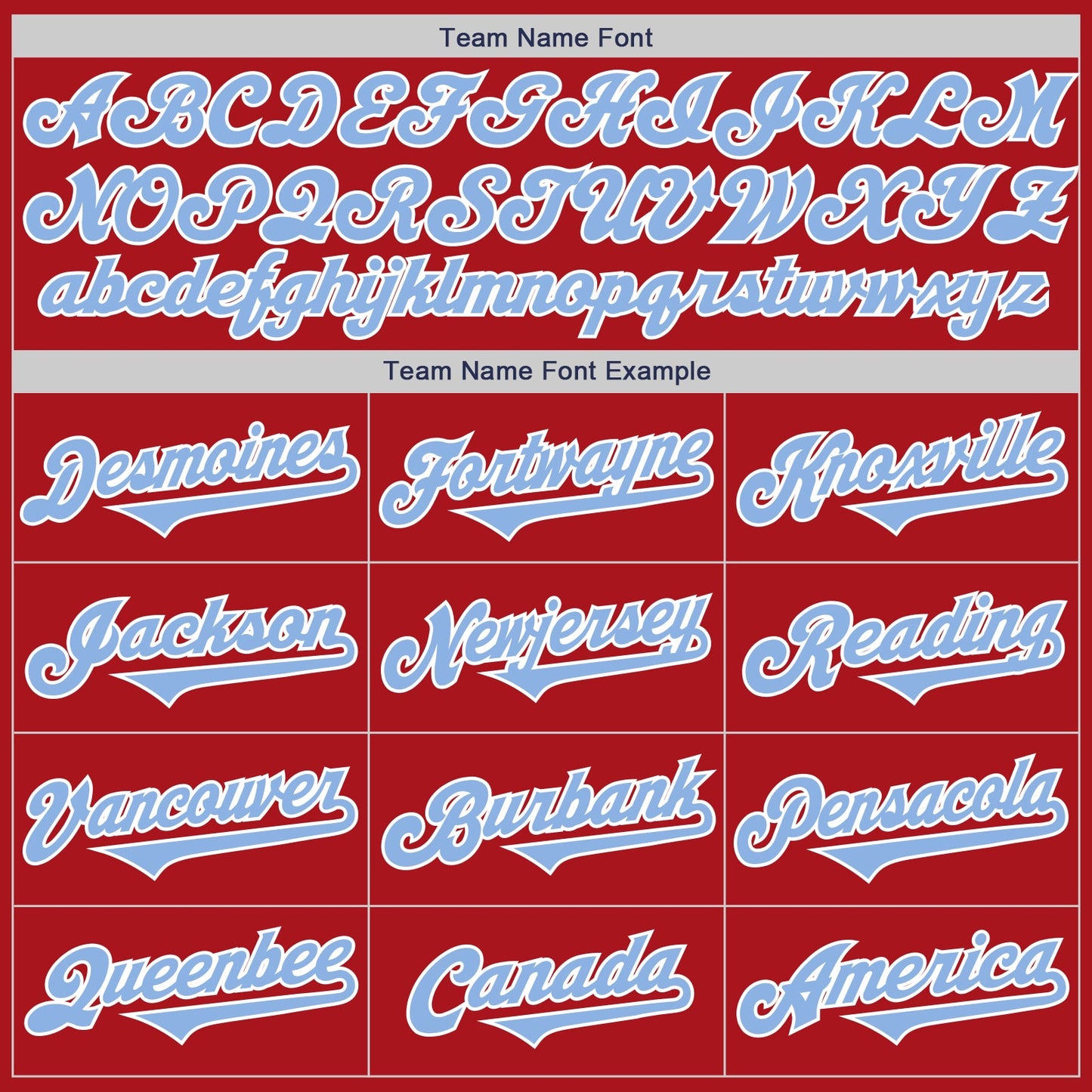 Custom Red Light Blue-White Authentic Two Tone Baseball Jersey - Sky-Custom