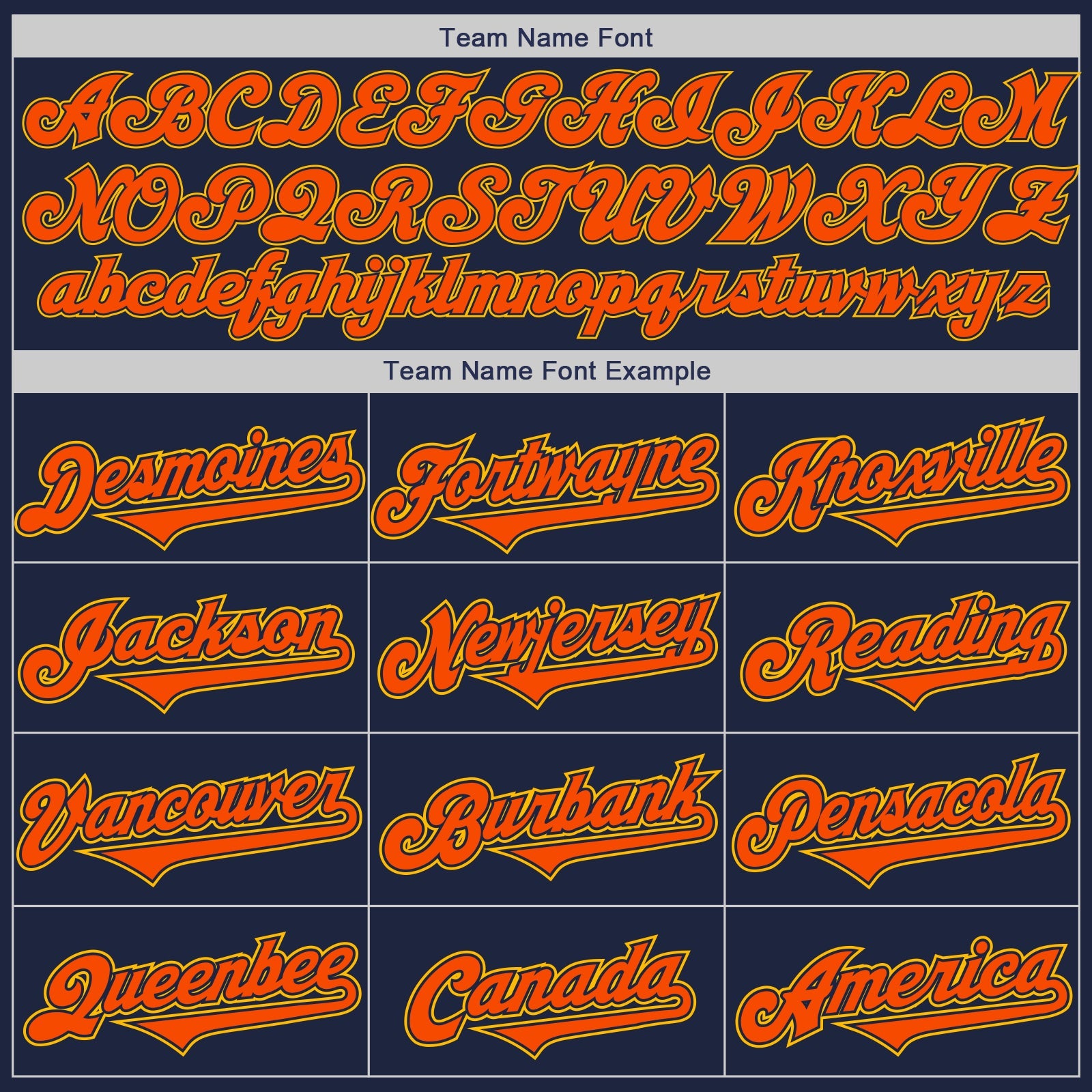 Custom Navy Orange-Gold Authentic Two Tone Baseball Jersey - Sky-Custom