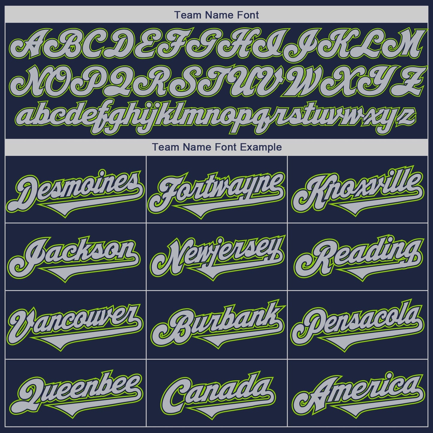 Custom Navy Gray-Neon Green Authentic Two Tone Baseball Jersey - Sky-Custom