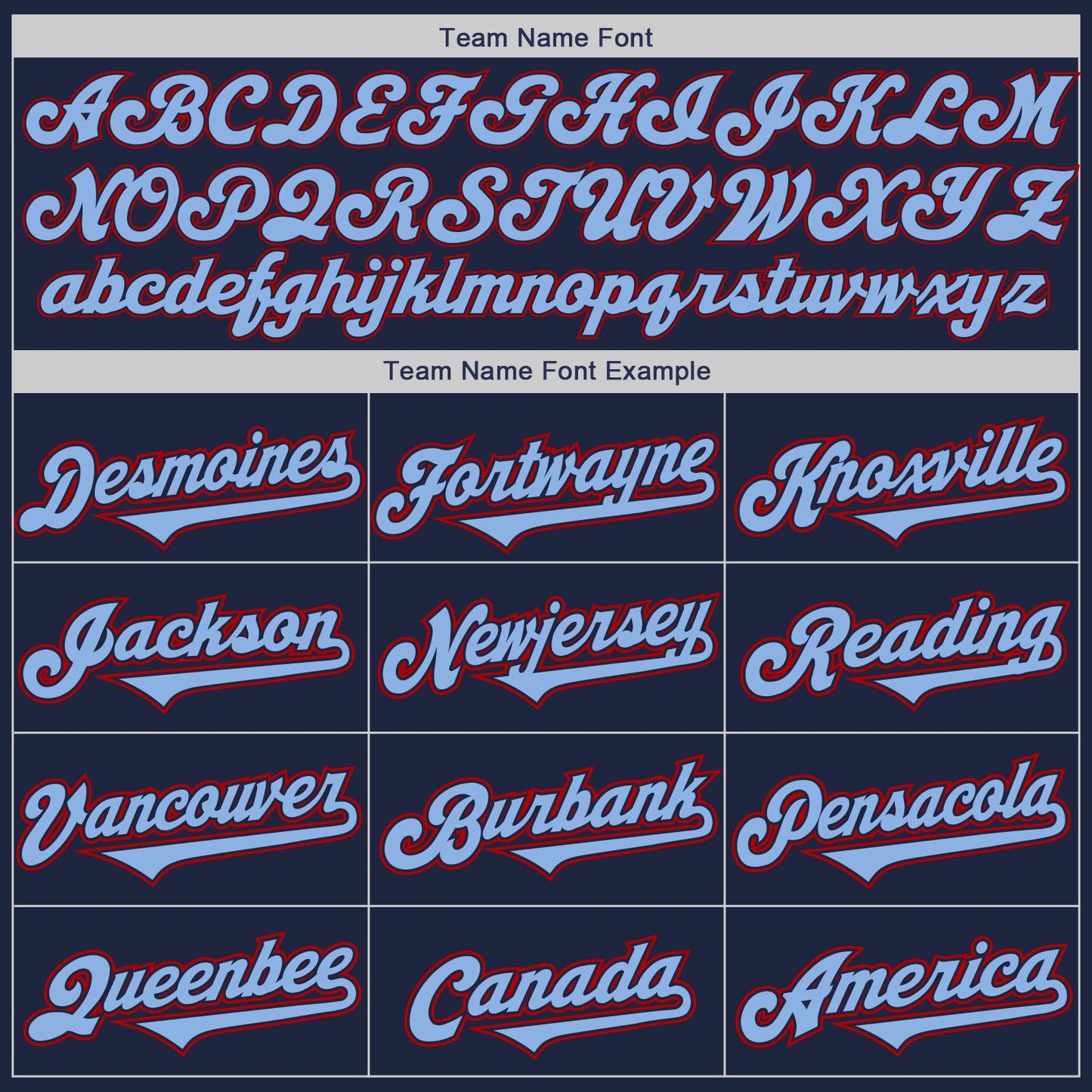 Custom Navy Light Blue-Red Authentic Two Tone Baseball Jersey - Sky-Custom