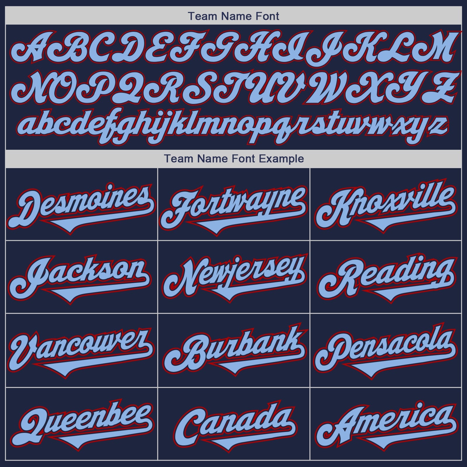 Custom Navy Light Blue-Red Authentic Two Tone Baseball Jersey - Sky-Custom