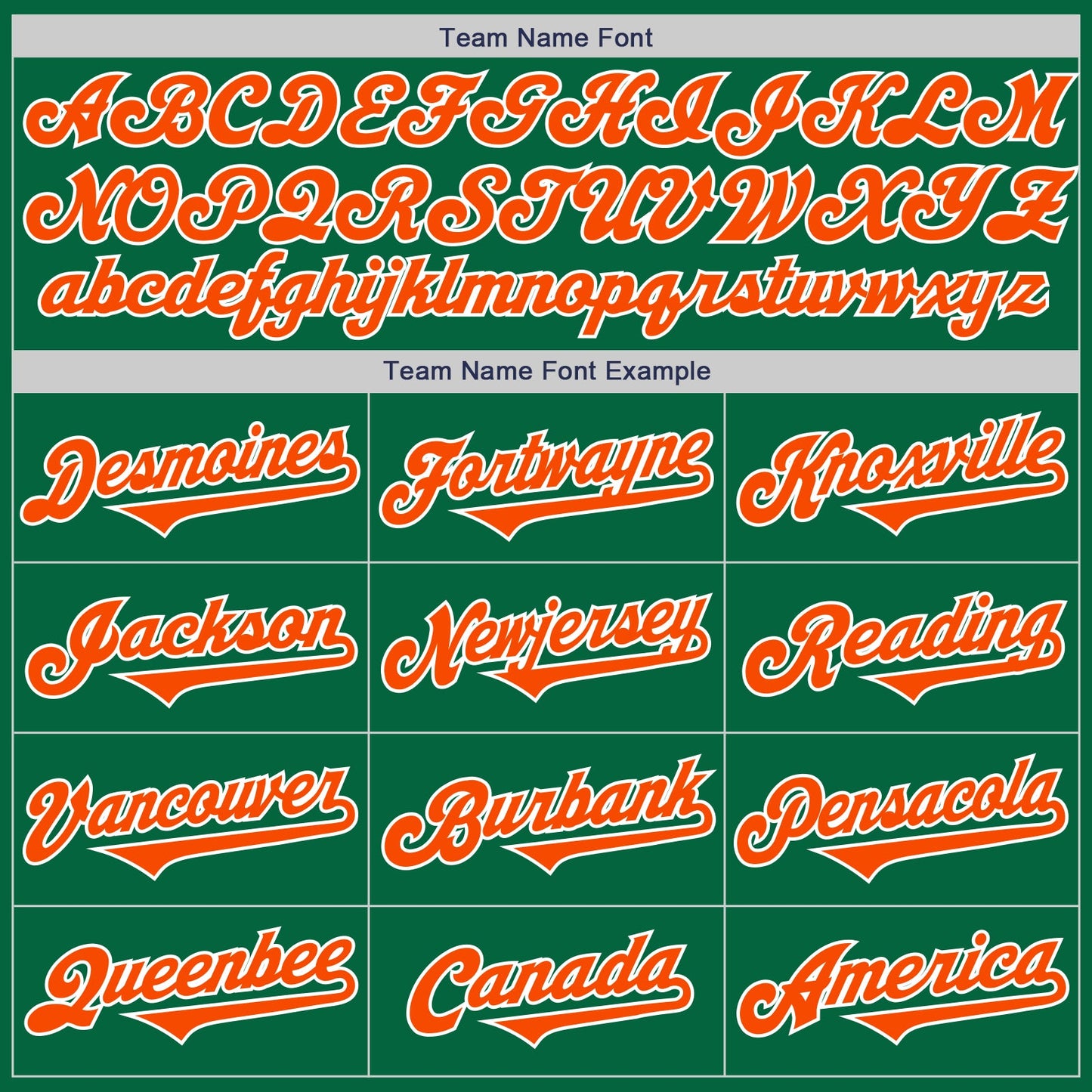 Custom Kelly Green Orange-White Authentic Two Tone Baseball Jersey - Sky-Custom