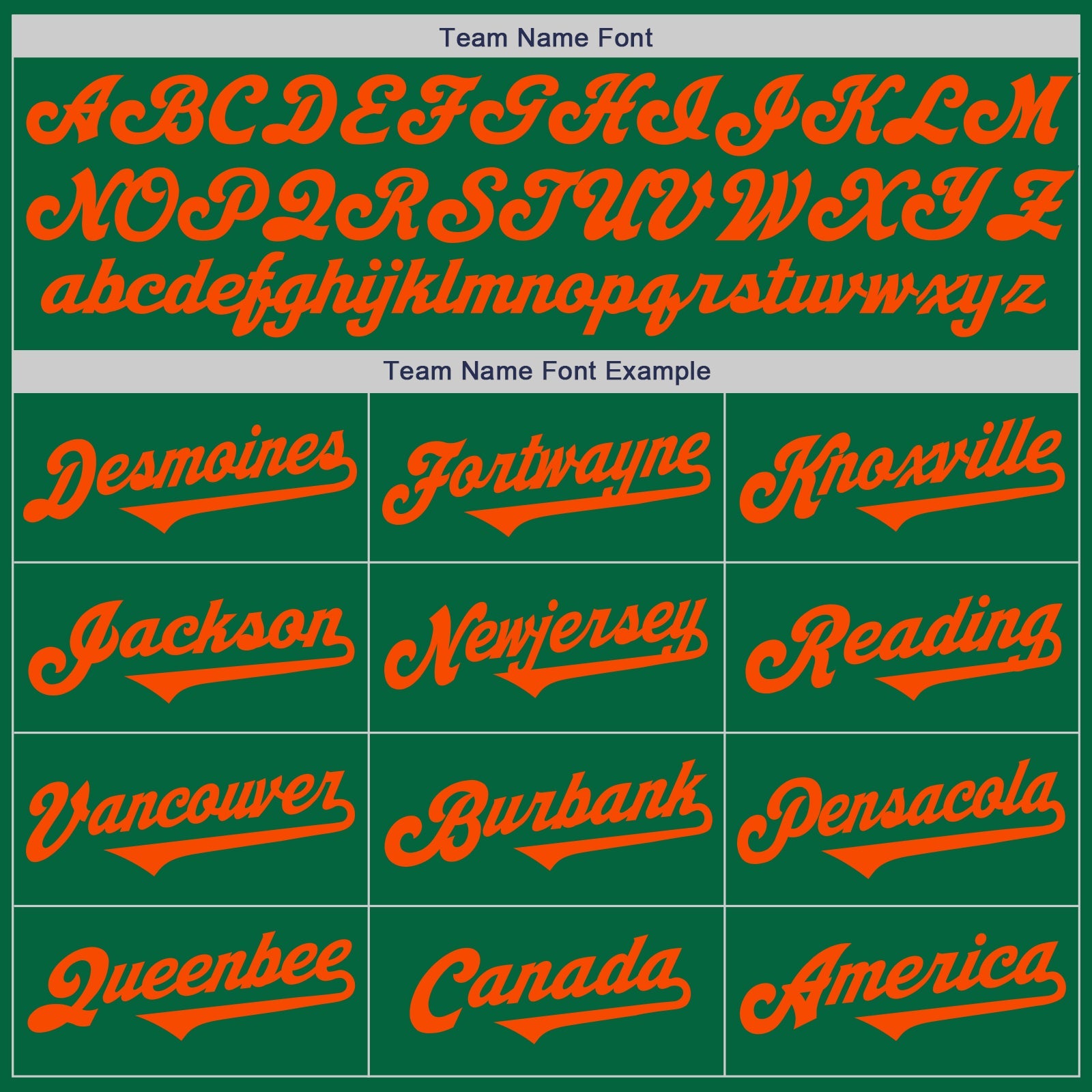 Custom Kelly Green Orange Authentic Two Tone Baseball Jersey - Sky-Custom