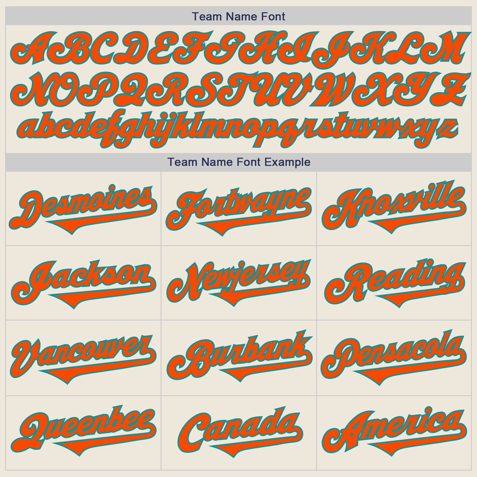 Custom Cream Orange-Teal Authentic Two Tone Baseball Jersey - Sky-Custom