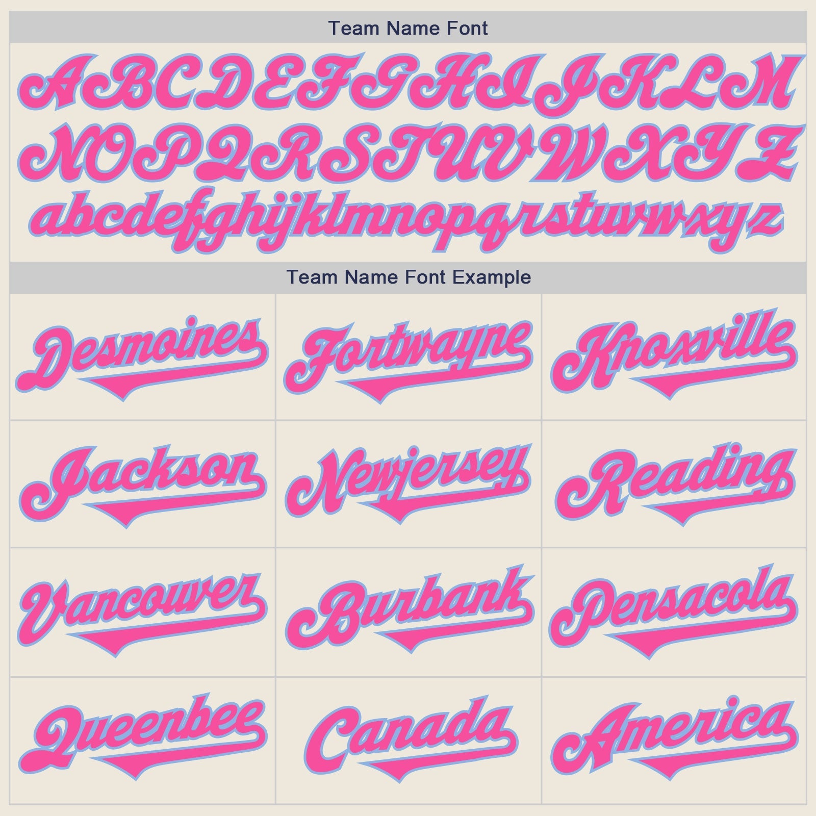 Custom Cream Pink-Light Blue Authentic Two Tone Baseball Jersey - Sky-Custom