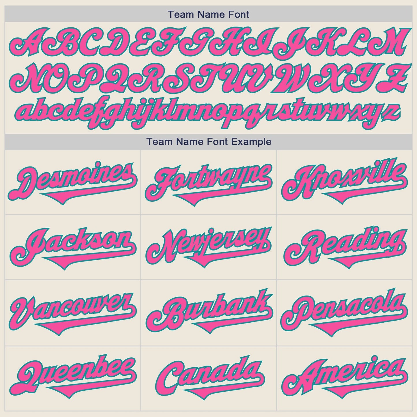 Custom Cream Pink-Teal Authentic Two Tone Baseball Jersey - Sky-Custom