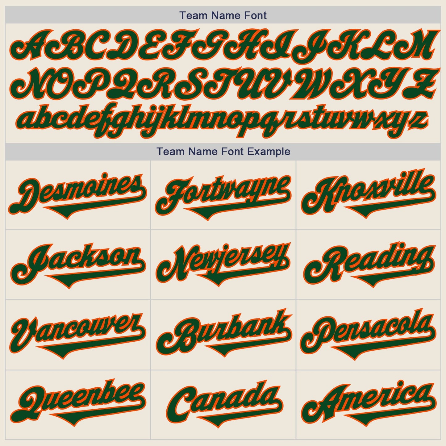 Custom Cream Green-Orange Authentic Two Tone Baseball Jersey - Sky-Custom