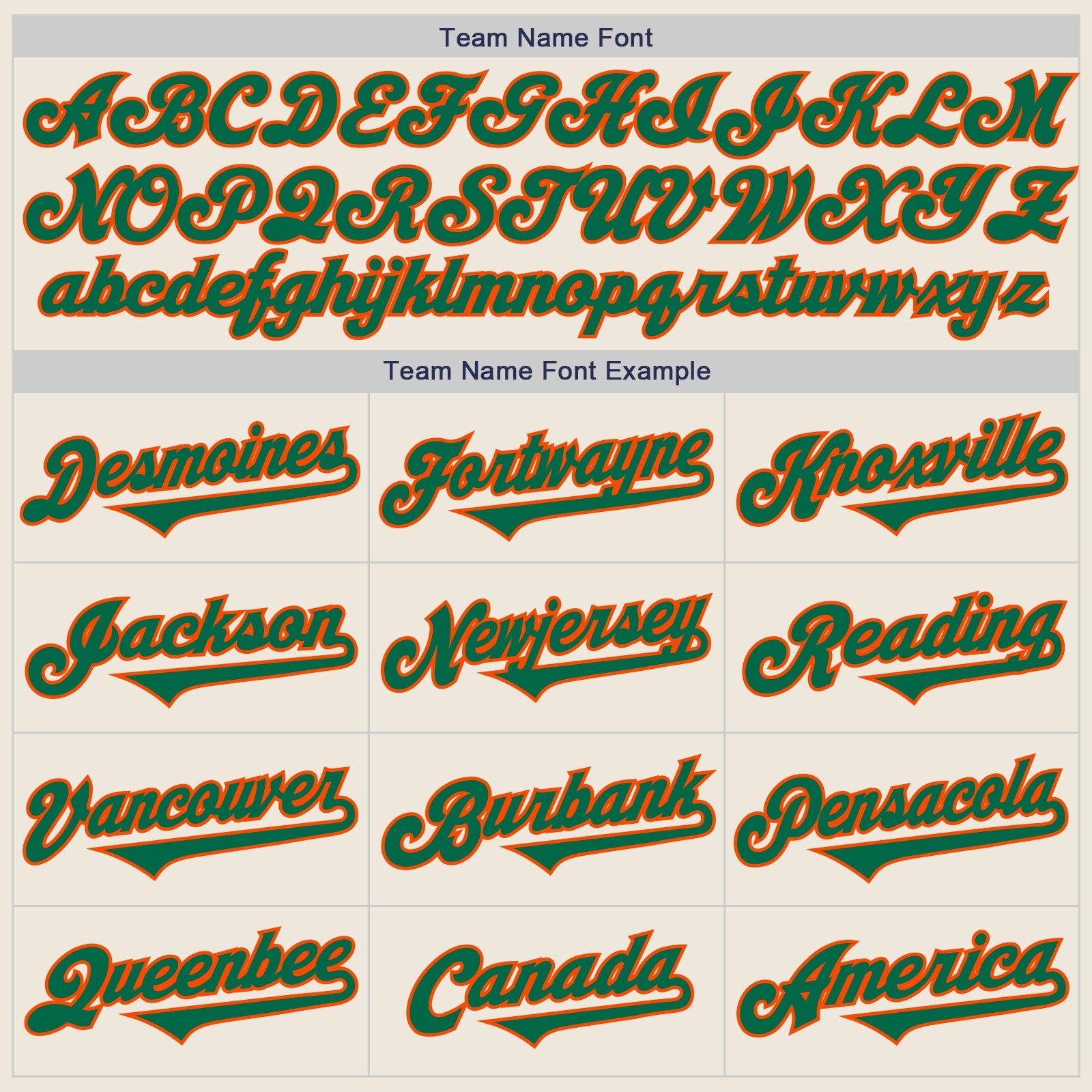 Custom Cream Kelly Green-Orange Authentic Two Tone Baseball Jersey - Sky-Custom