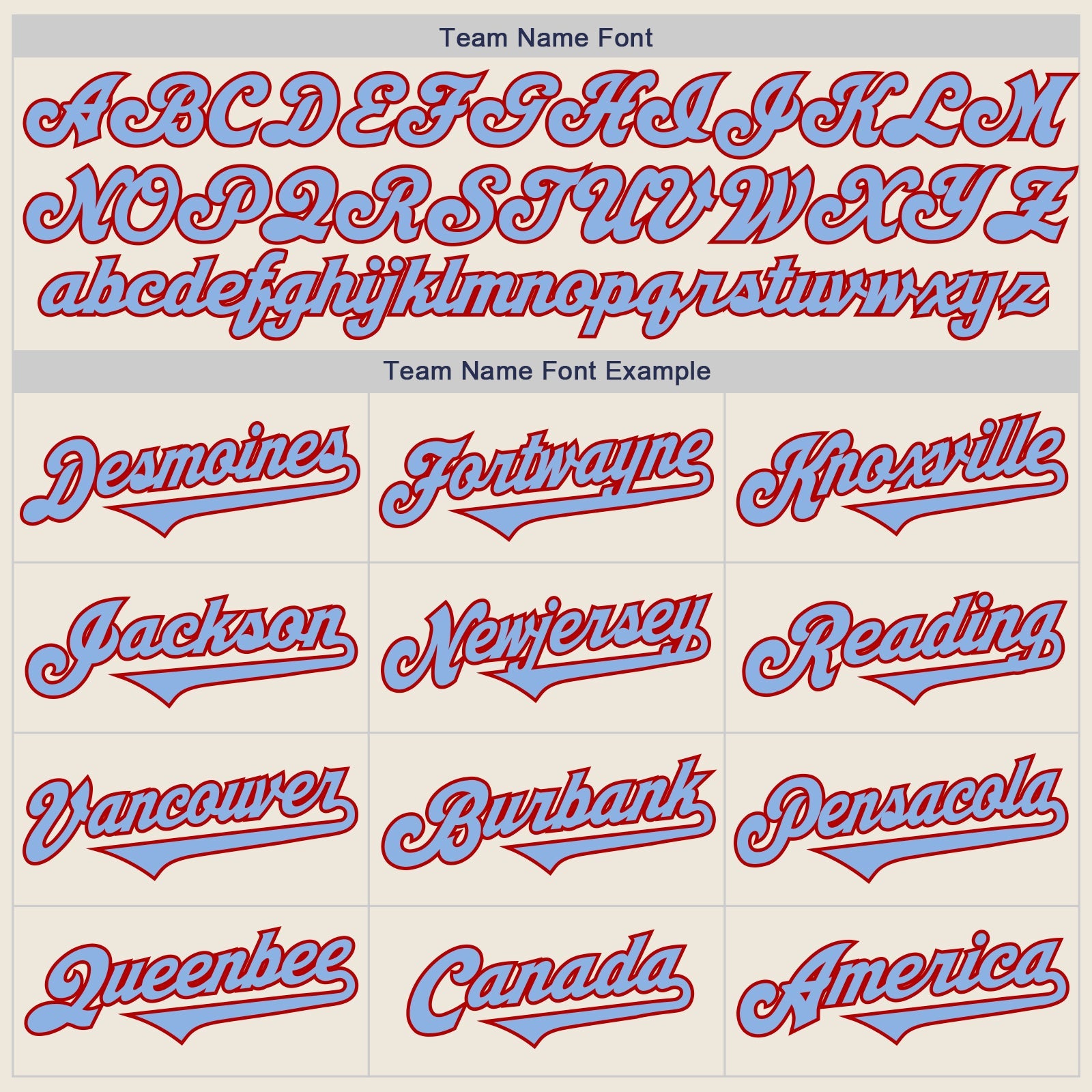 Custom Cream Light Blue-Red Authentic Two Tone Baseball Jersey - Sky-Custom