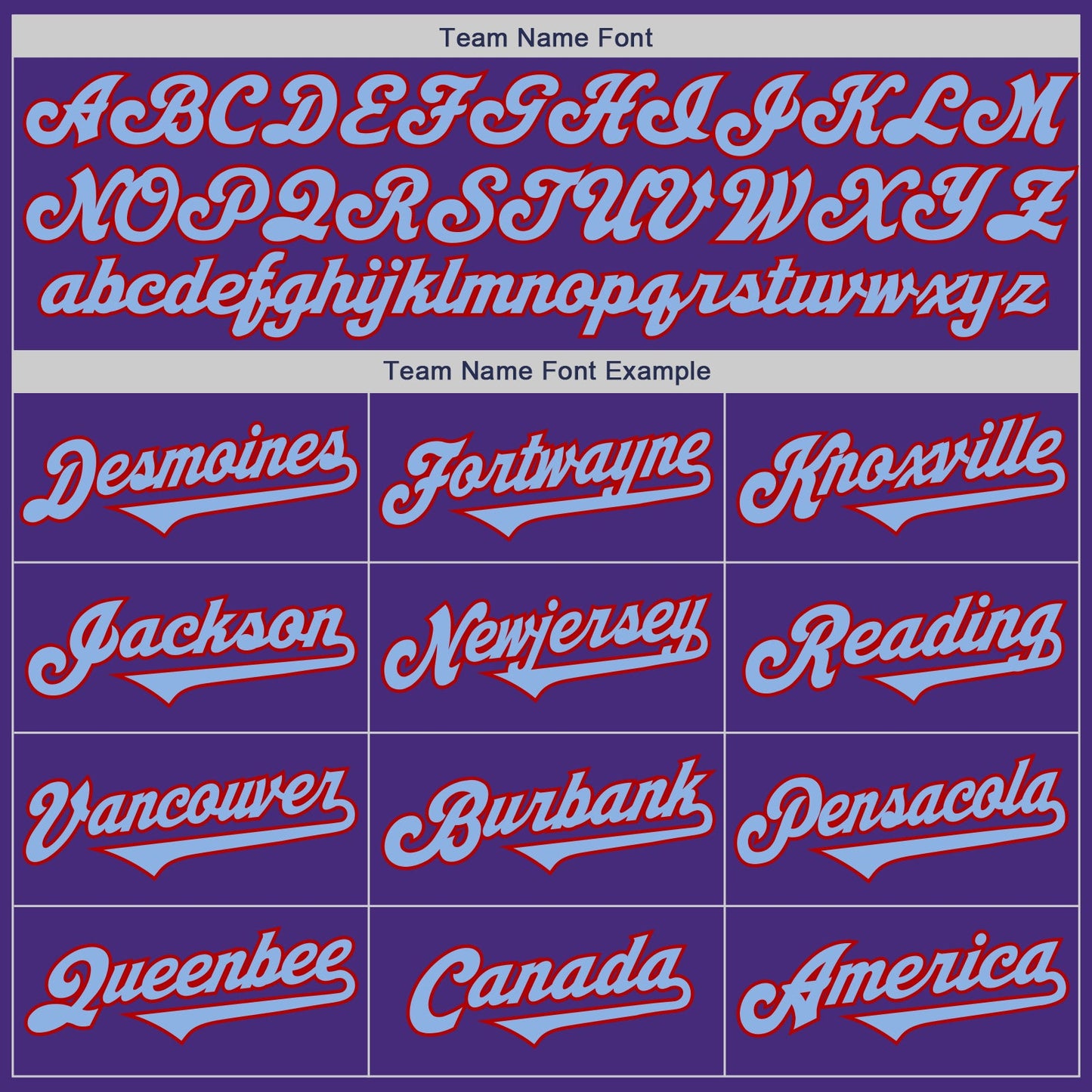 Custom Purple Light Blue-Red Authentic Two Tone Baseball Jersey - Sky-Custom