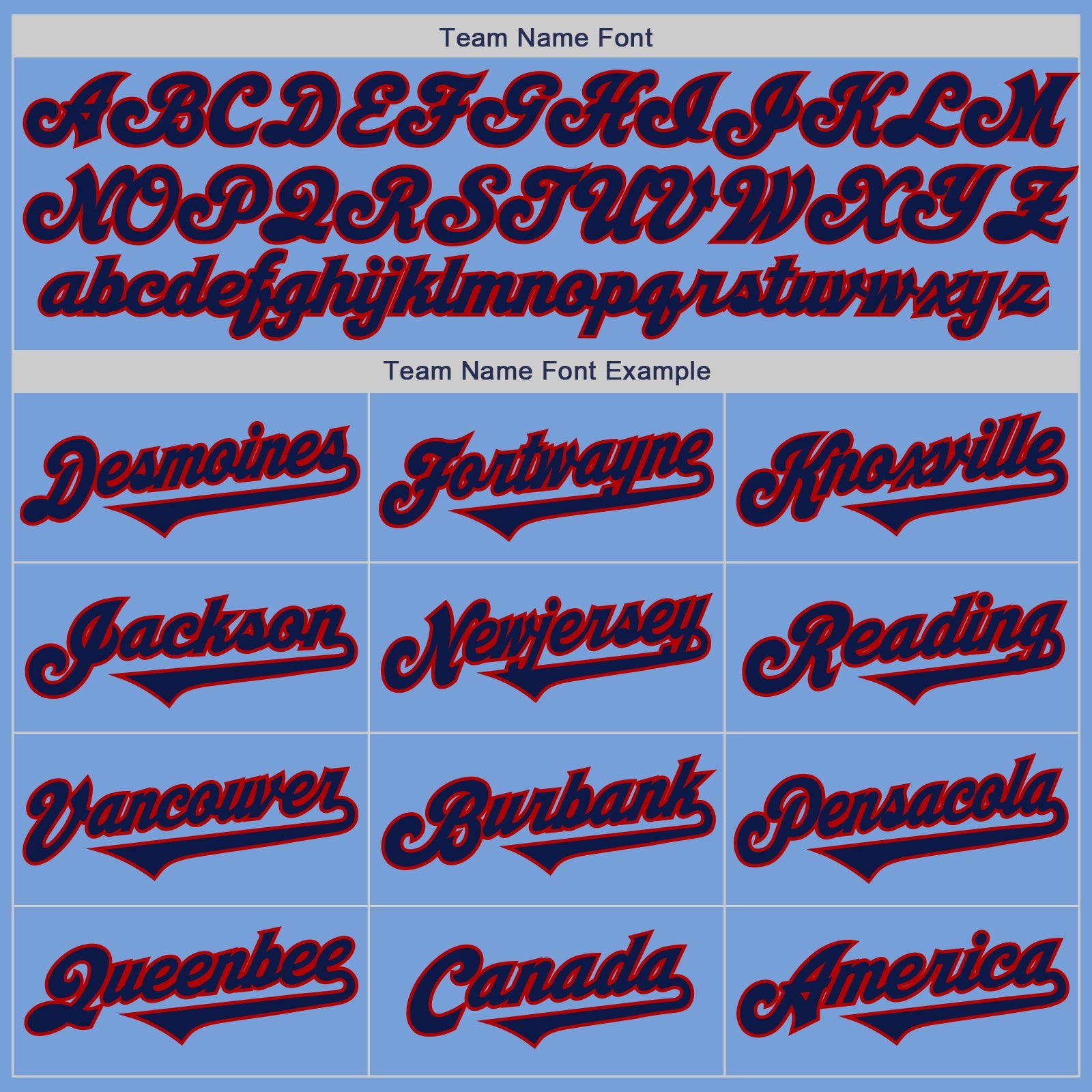 Custom Light Blue Navy-Red Authentic Two Tone Baseball Jersey - Sky-Custom