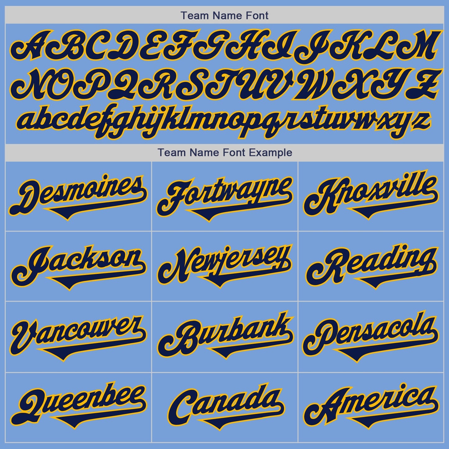 Custom Light Blue Navy-Gold Authentic Two Tone Baseball Jersey - Sky-Custom