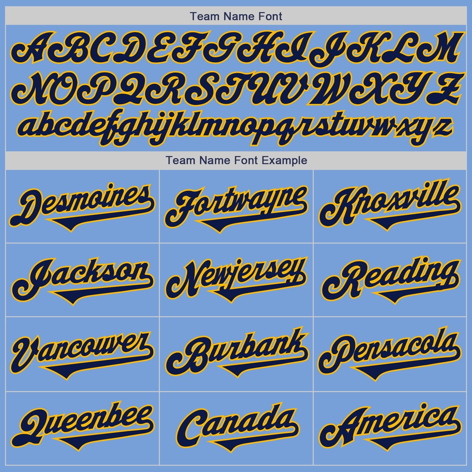 Custom Light Blue Navy-Gold Authentic Two Tone Baseball Jersey - Sky-Custom