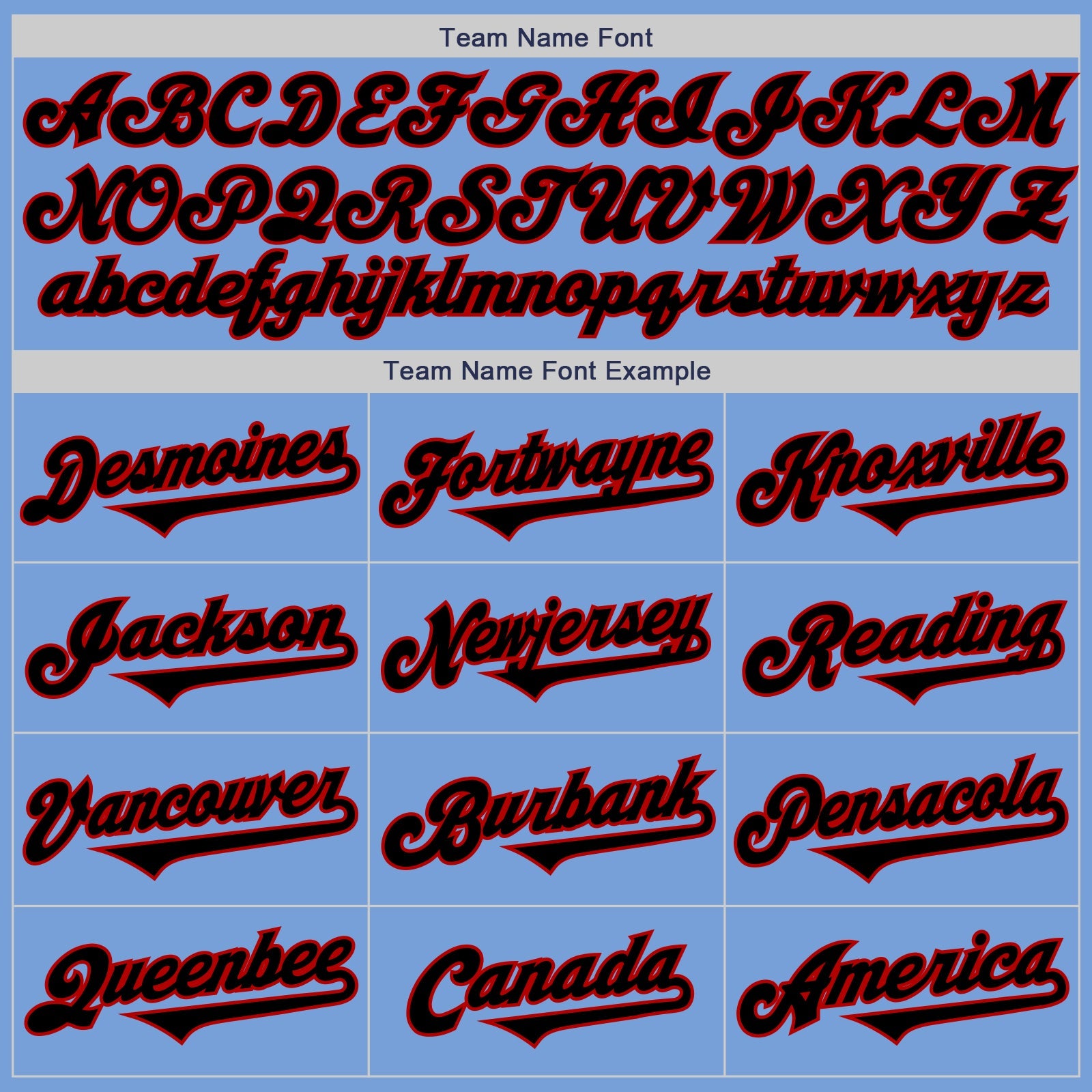 Custom Light Blue Black-Red Authentic Two Tone Baseball Jersey - Sky-Custom