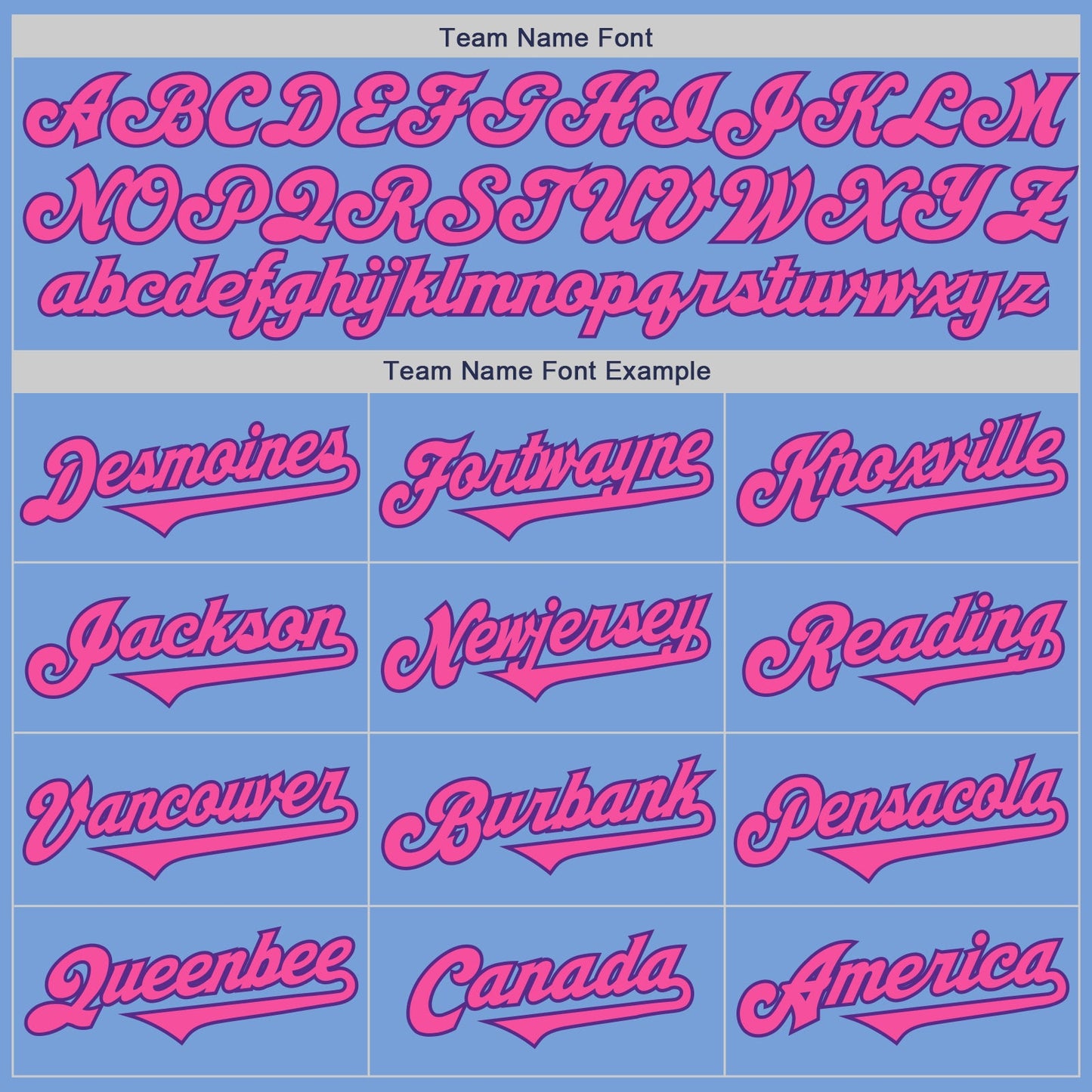 Custom Light Blue Pink-Purple Authentic Two Tone Baseball Jersey - Sky-Custom