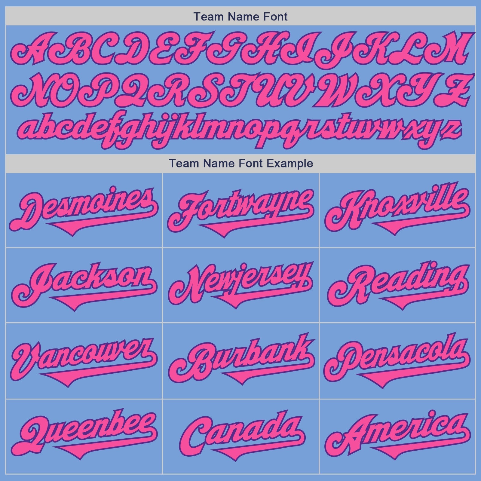 Custom Light Blue Pink-Purple Authentic Two Tone Baseball Jersey - Sky-Custom