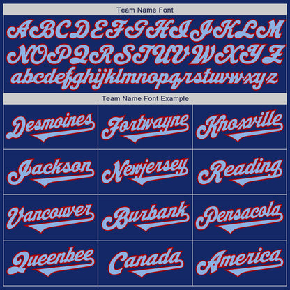 Custom Royal Light Blue-Gold Authentic Two Tone Baseball Jersey - Sky-Custom