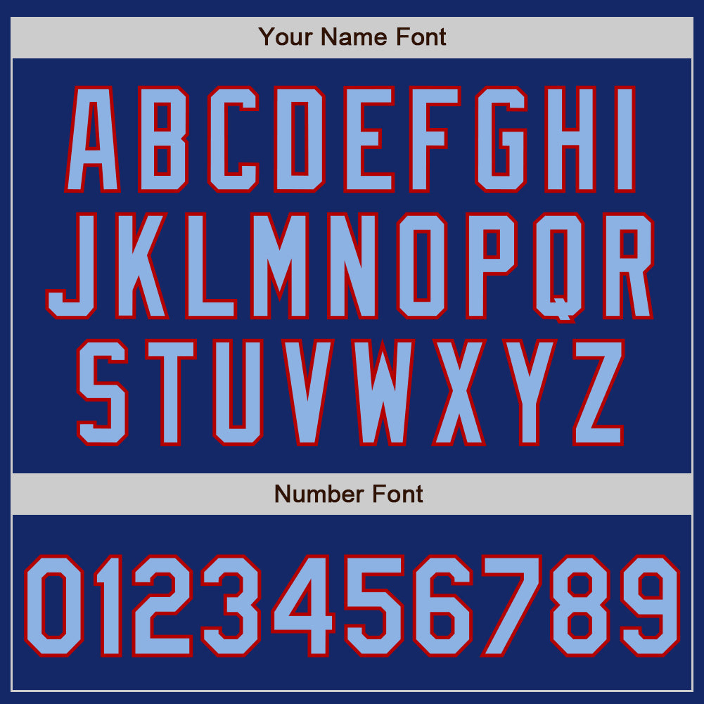 Custom Royal Light Blue-Gold Authentic Two Tone Baseball Jersey - Sky-Custom